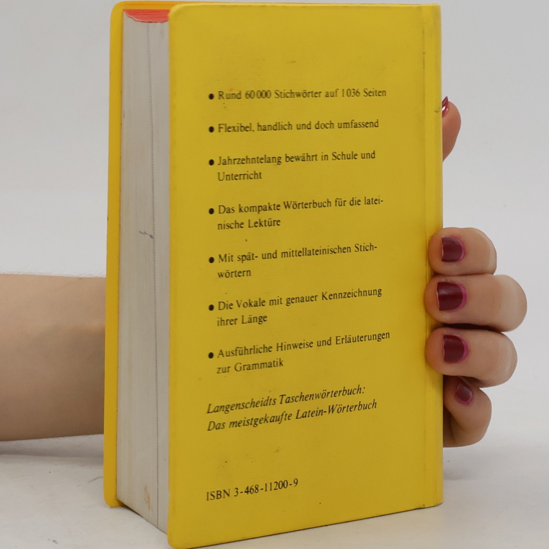 Hermann Menge Langenscheidts Taschenwörterbuch Latein