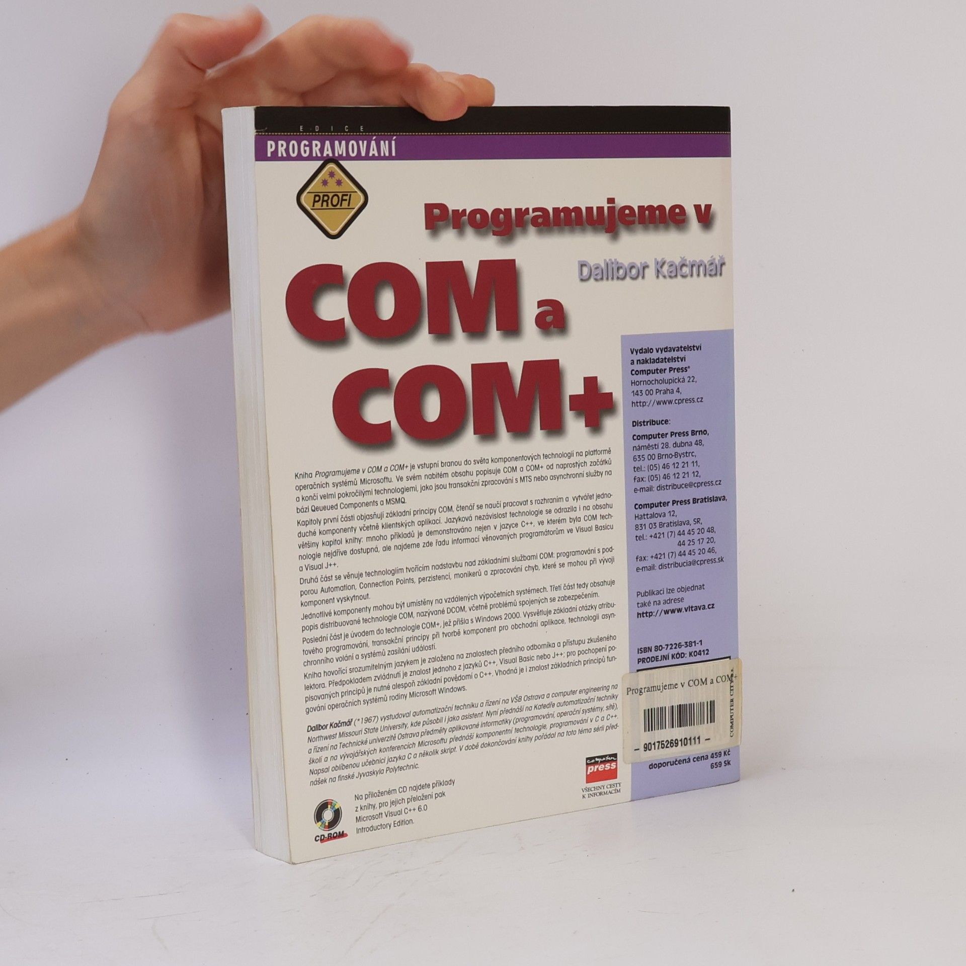 Dalibor Kačmář Programujeme v COM a COM+