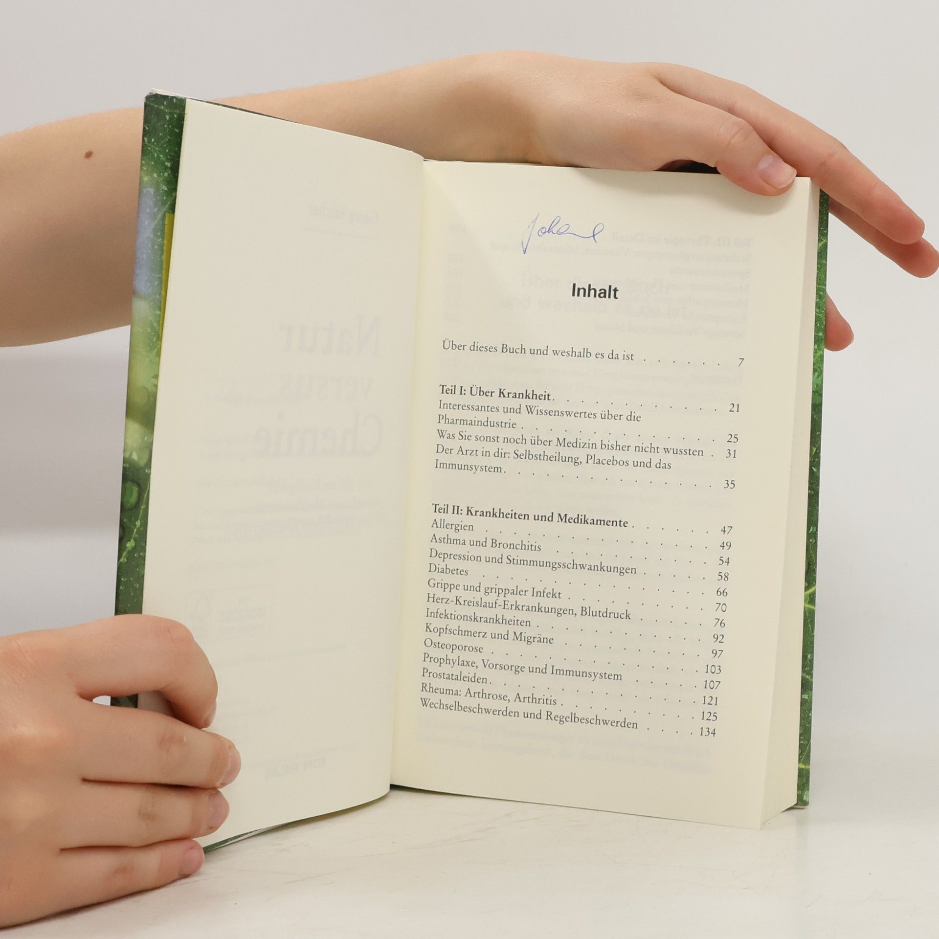Georg Salcher Natur versus Chemie