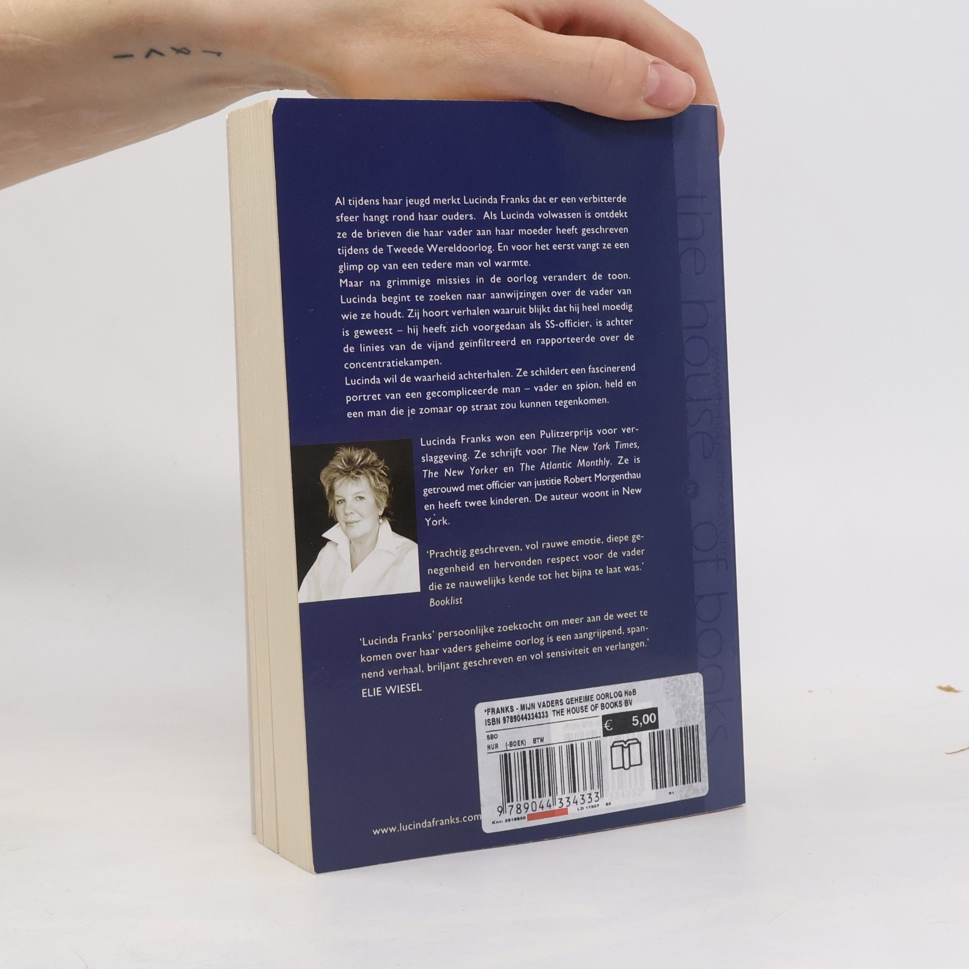 Lucinda Franks Mijn vaders geheime oorlog - Exclusieve uitgave