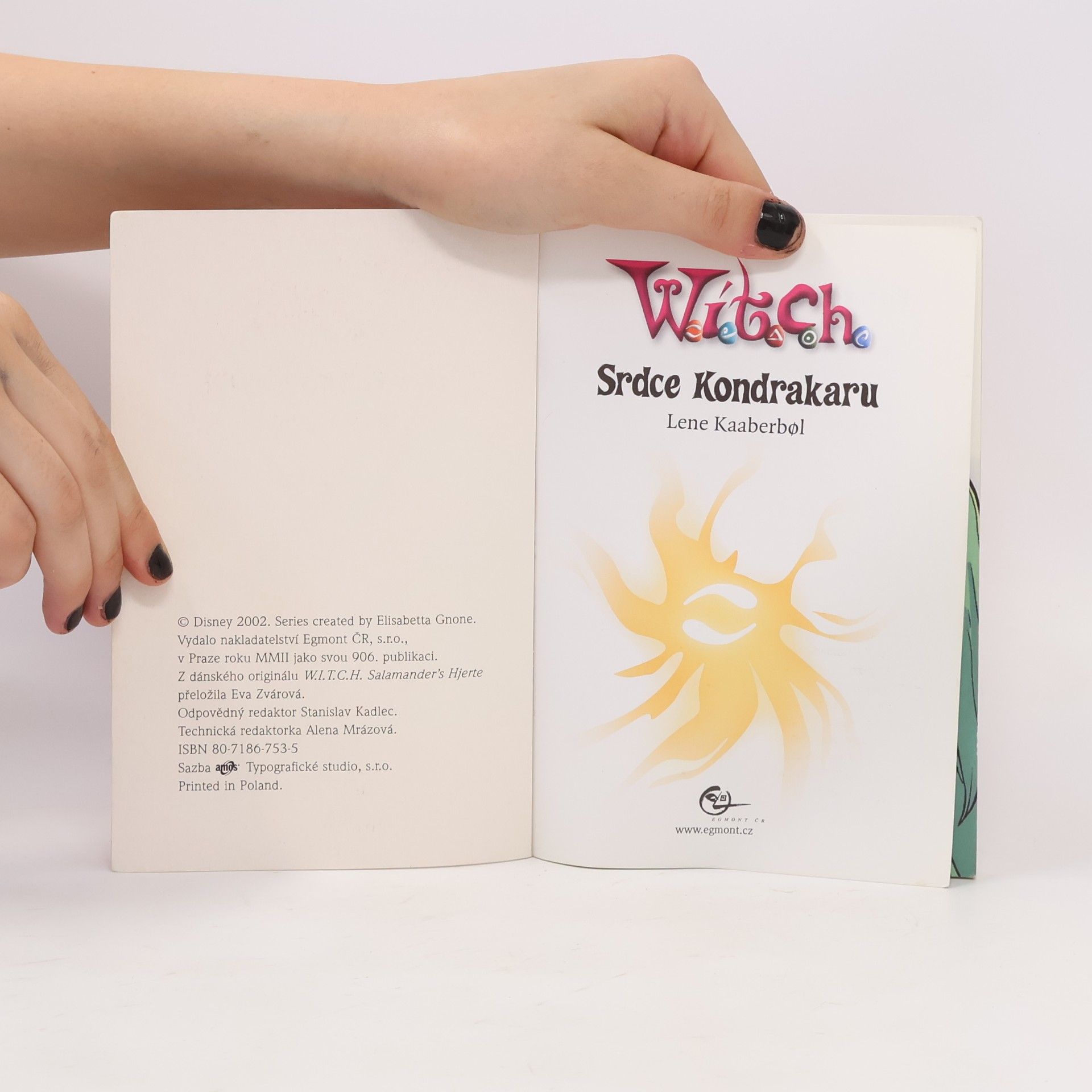 Lene Kaaberbøl Witch. Srdce Kondrakaru