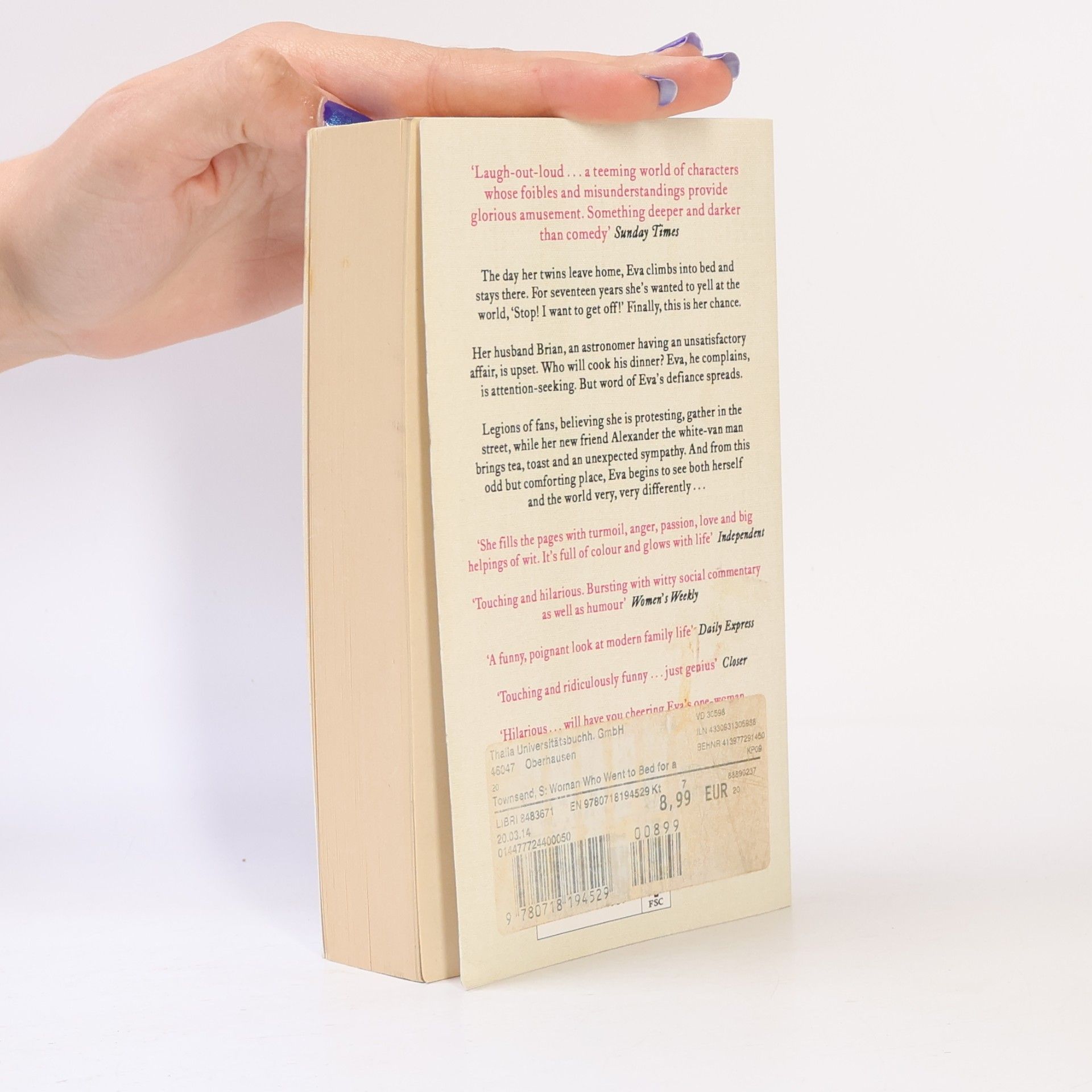 Sue Townsend The Woman Who Went to Bed For a Year