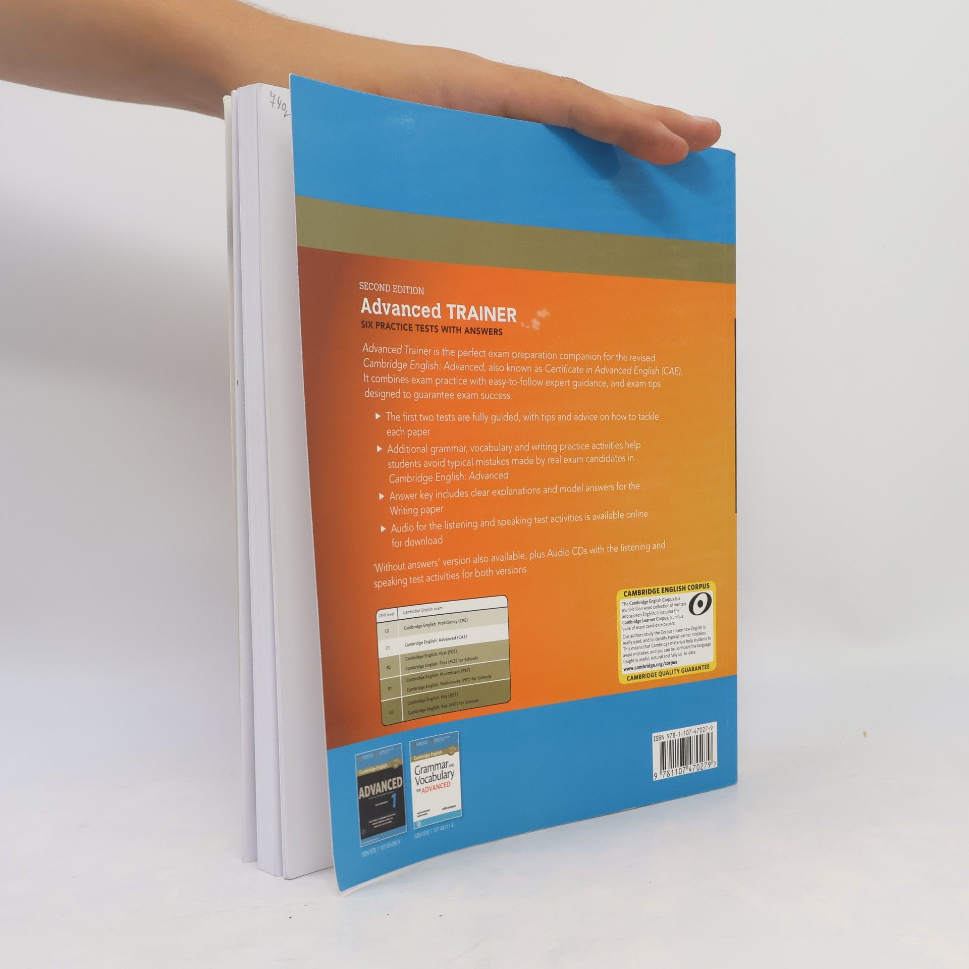 Felicity O'Dell Cambridge English. Advanced trainer. Six Practice Tests