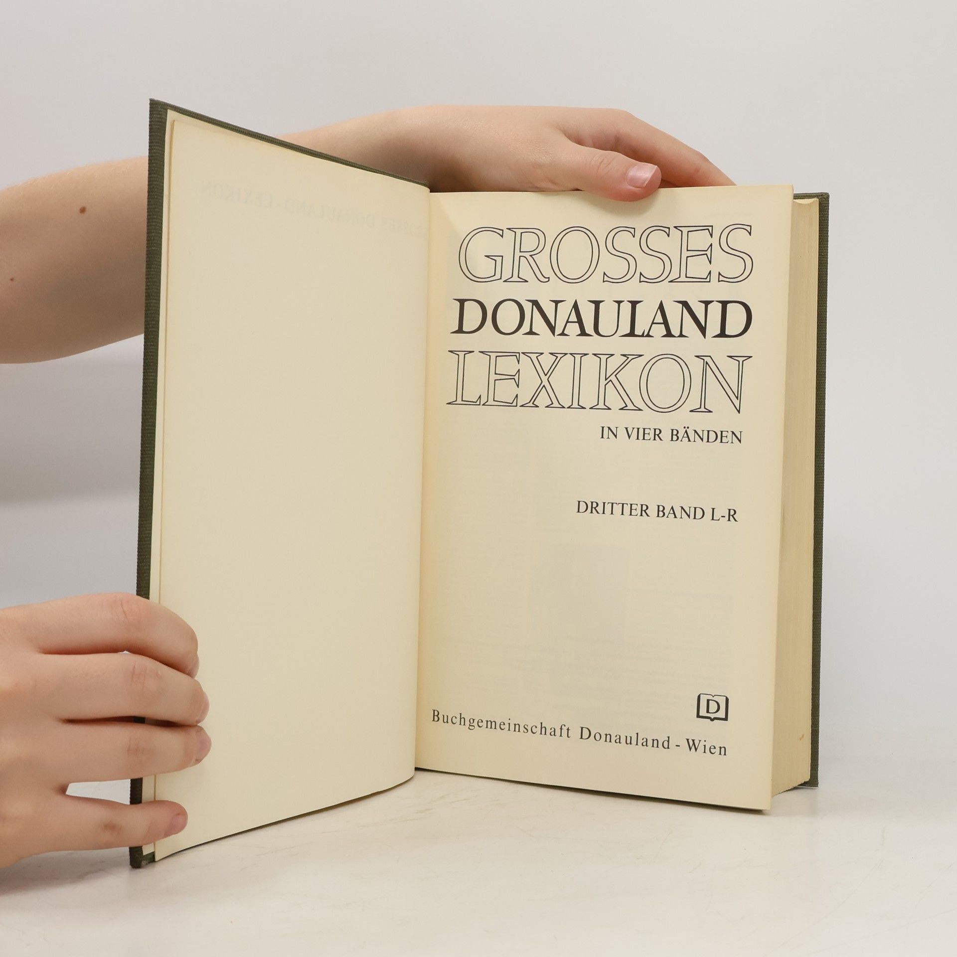 Autorenkollektiv Grosses Donauland Lexikon L-R