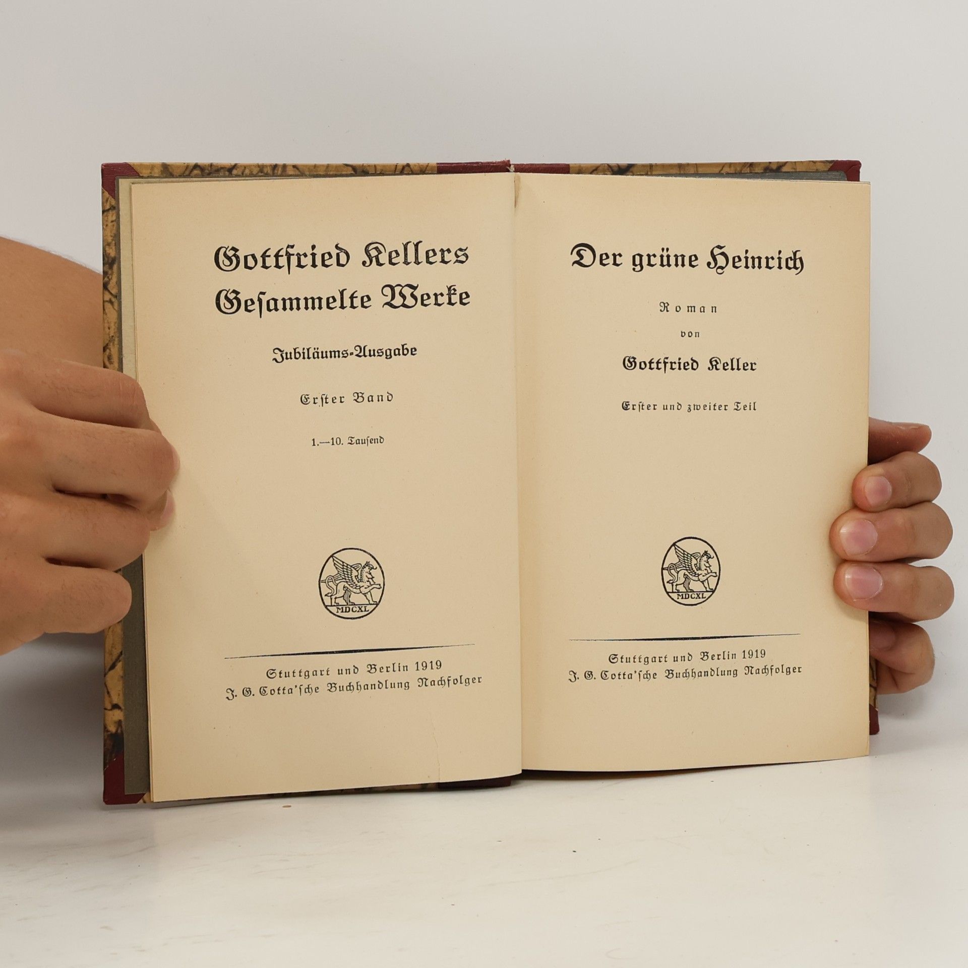 Gottfried Keller Der grüne Heinrich