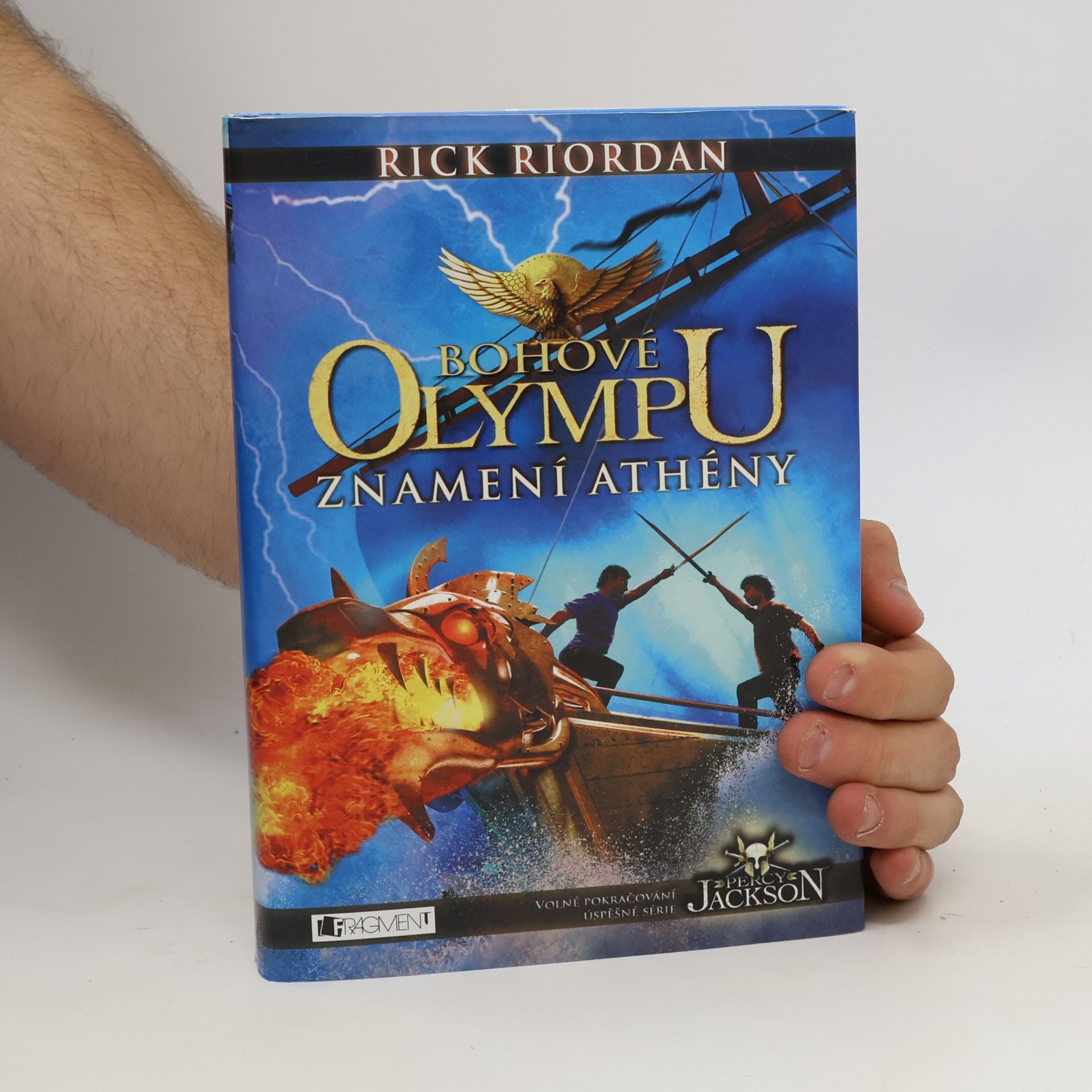 Rick Riordan Bohové Olympu. Znamení Athény