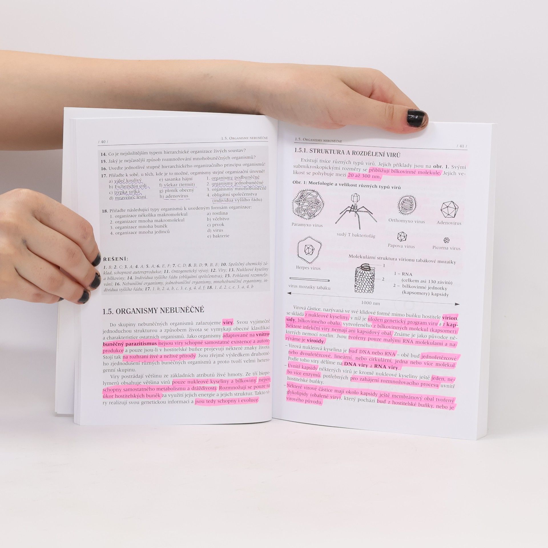 Vlastimila Chalupová-Karlovská Obecná biologie : evoluce, biologie buňky, genetika s 558 řešenými testovými otázkami : středoškolská učebnice