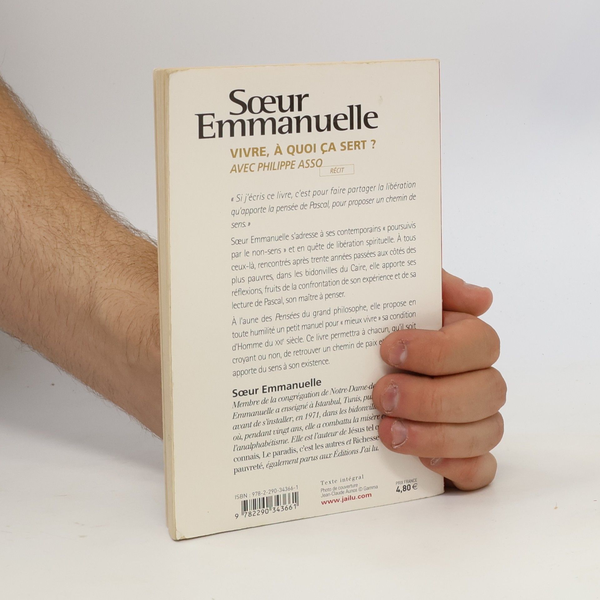 Sœur Emmanuelle Vivre, à quoi ça sert ?