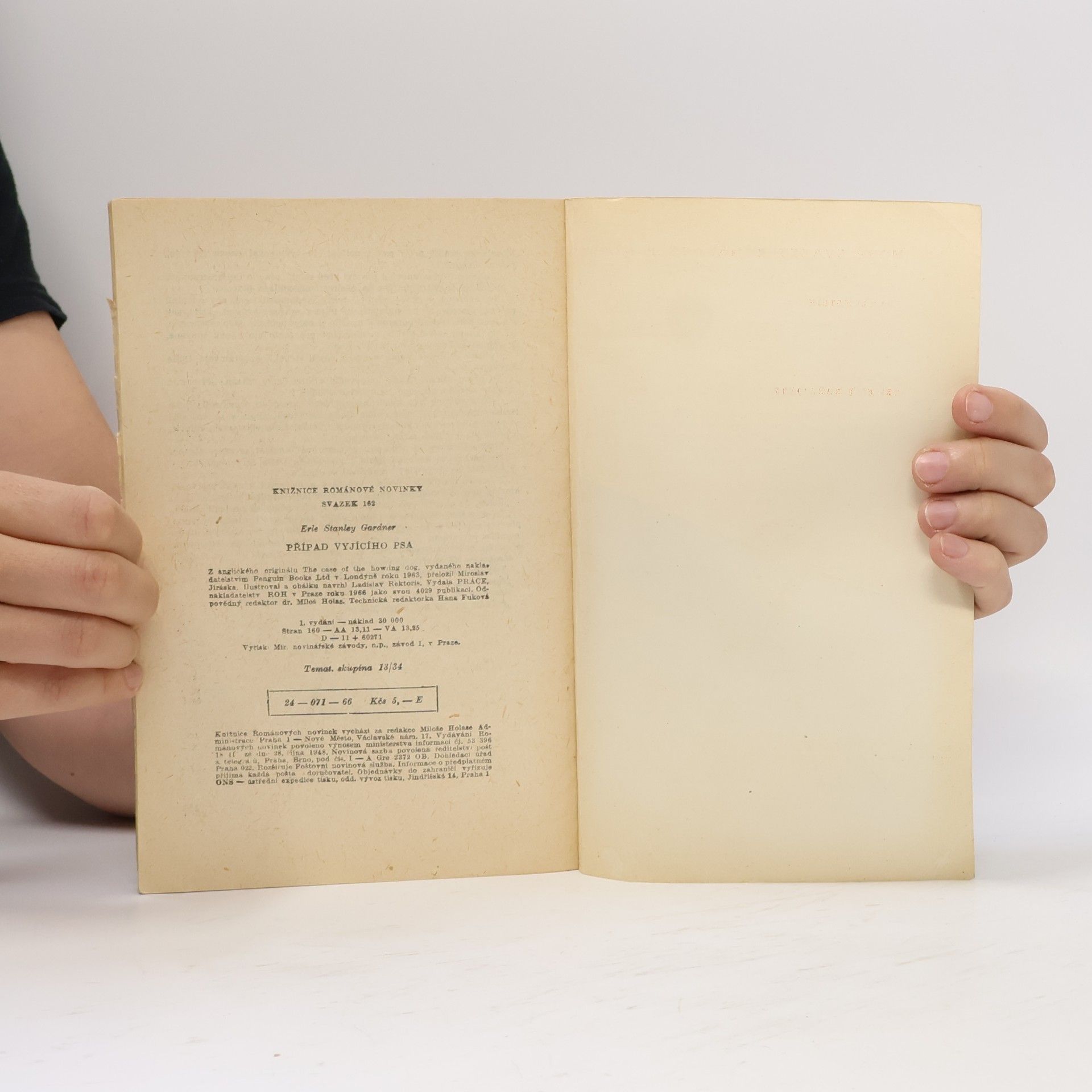 Erle Stanley Gardner Případ vyjícího psa