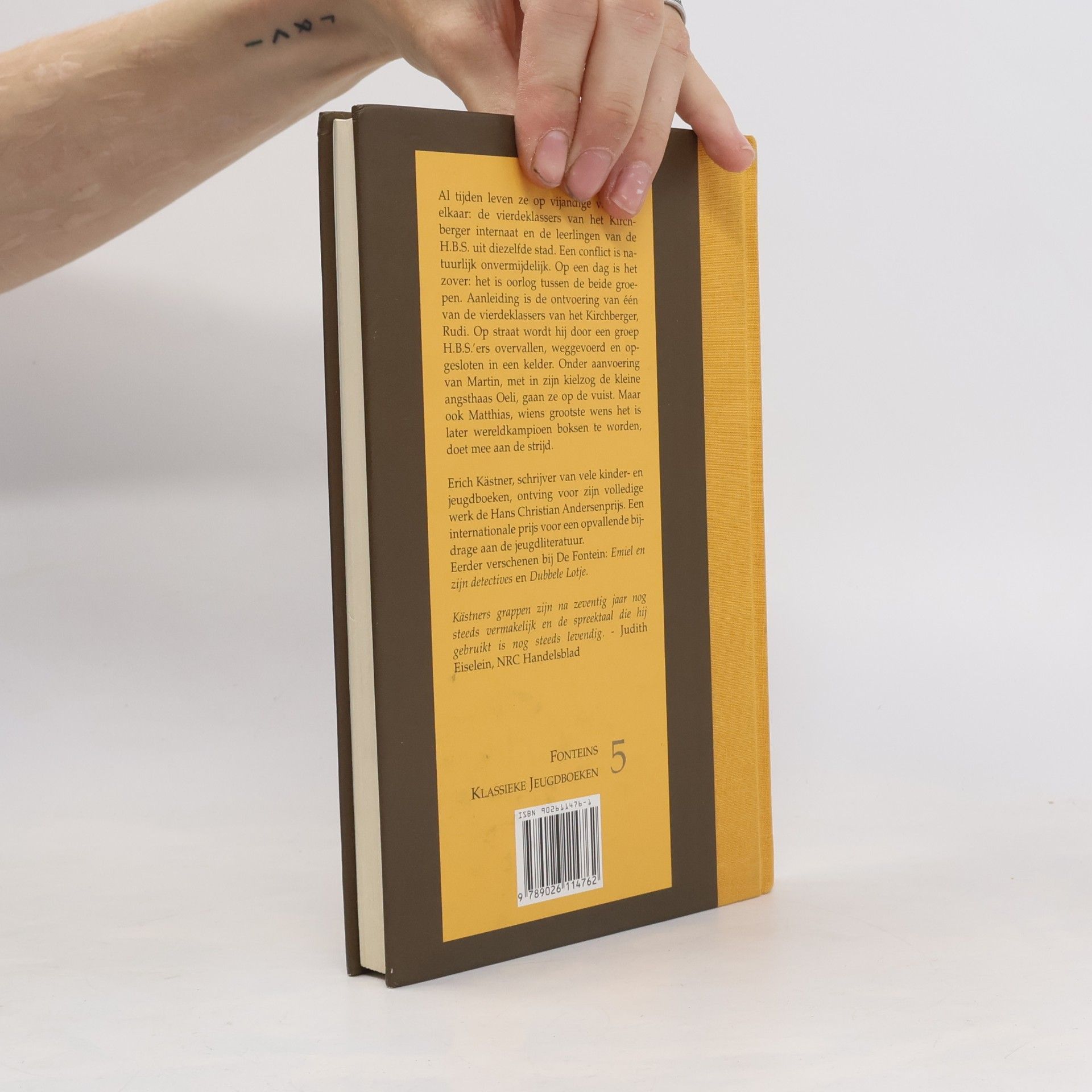 Erich Kästner Fonteins klassieke jeugdboeken - 5: De vliegende klas
