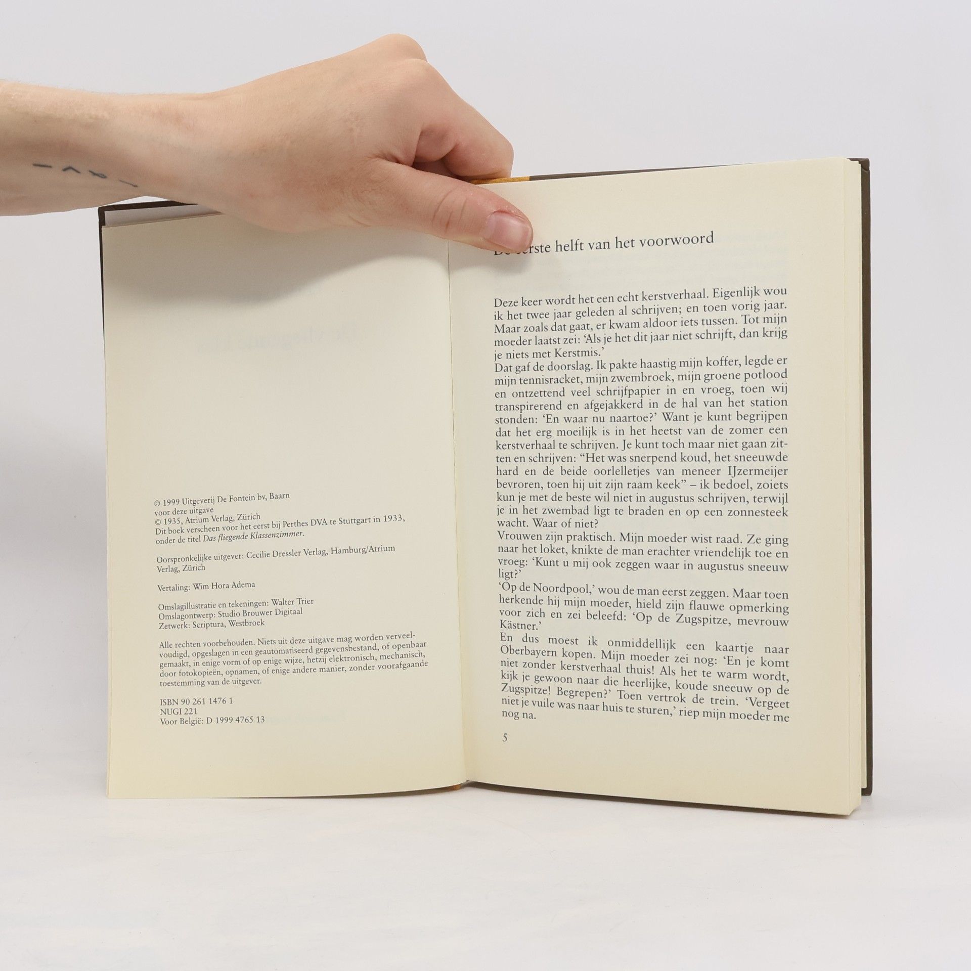 Erich Kästner Fonteins klassieke jeugdboeken - 5: De vliegende klas