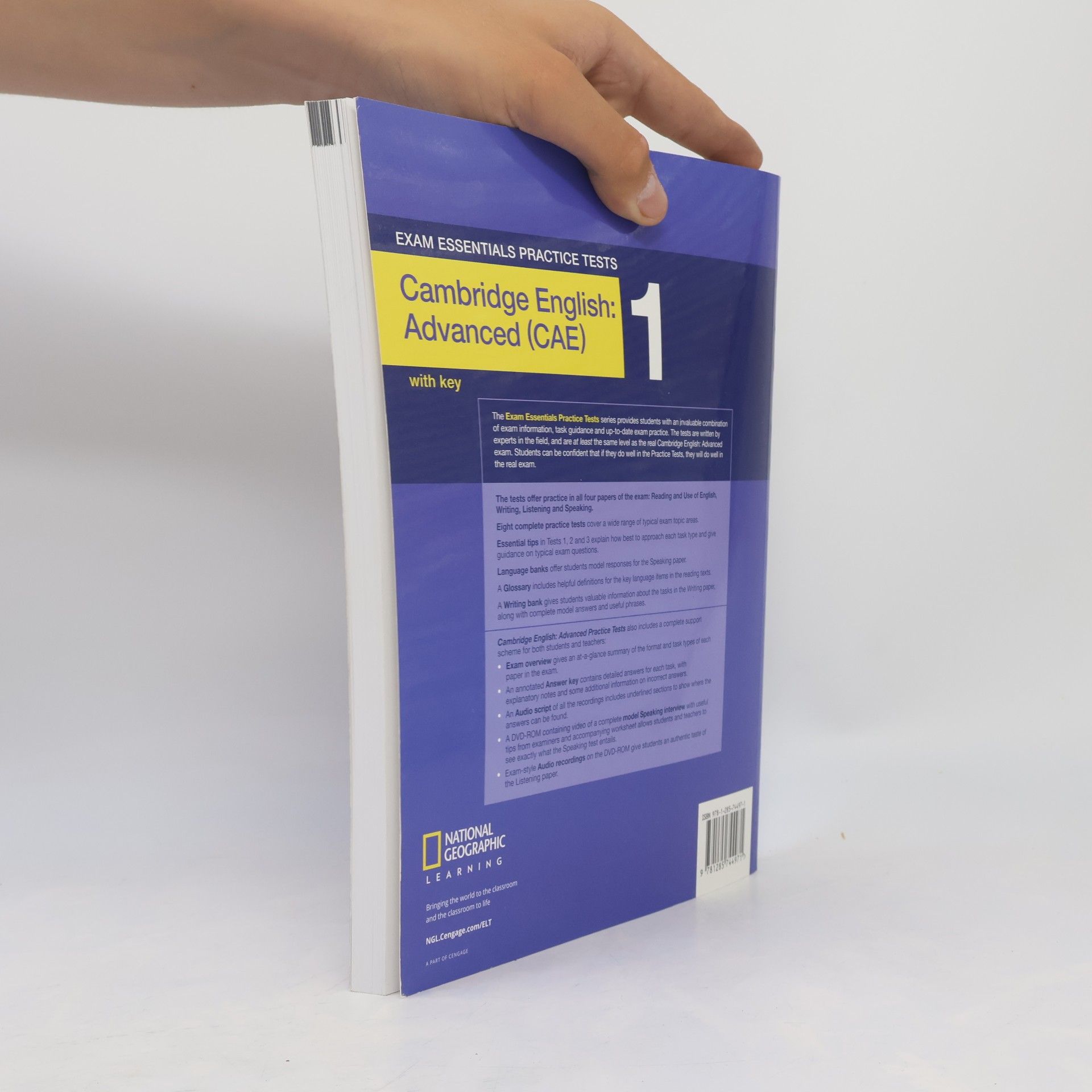Collectif d'auteurs Exam Essentials Practice Tests: Cambridge English: Advanced (CAE) 1 with DVD-ROM with Key