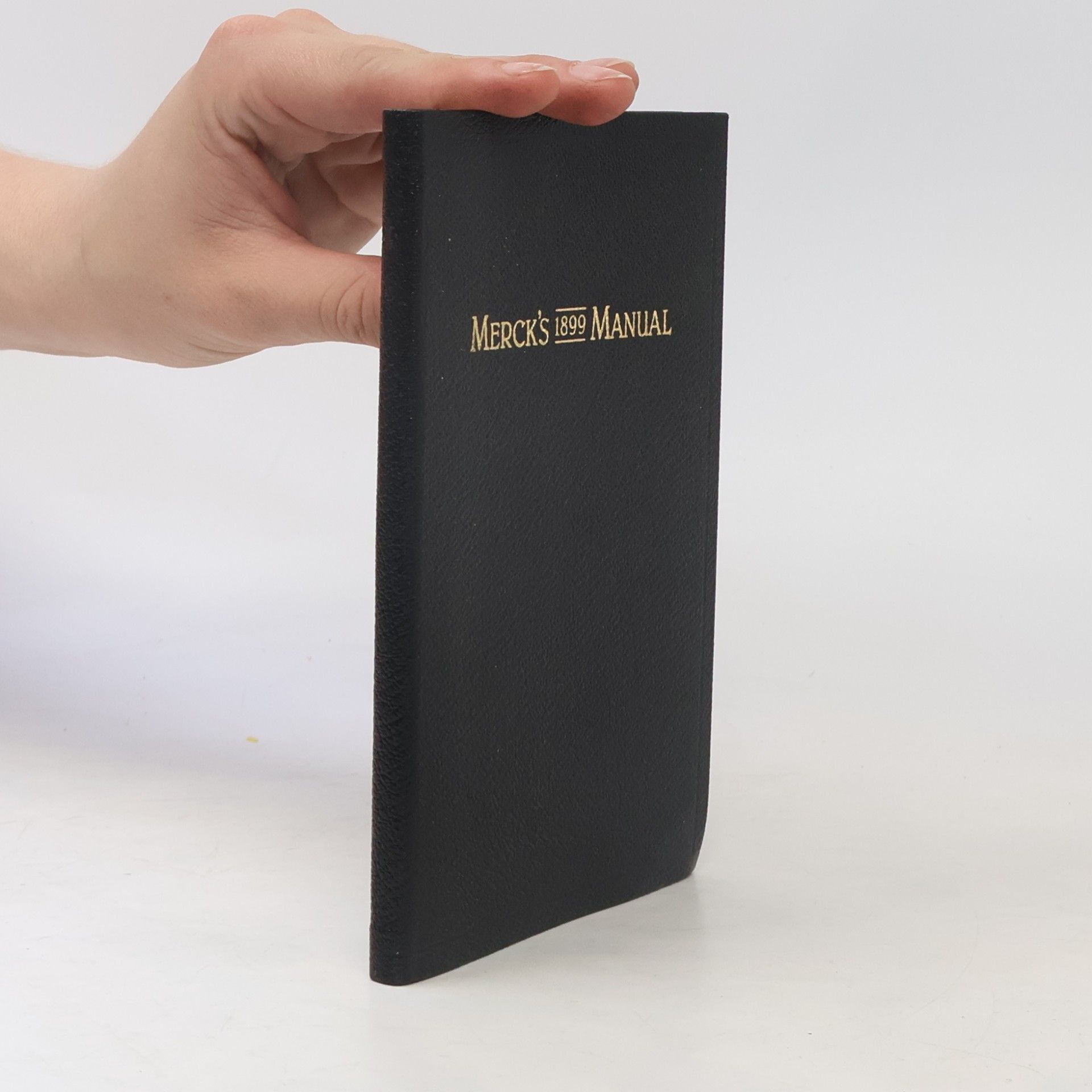 Collectif d'auteurs Merck's Manual 1899