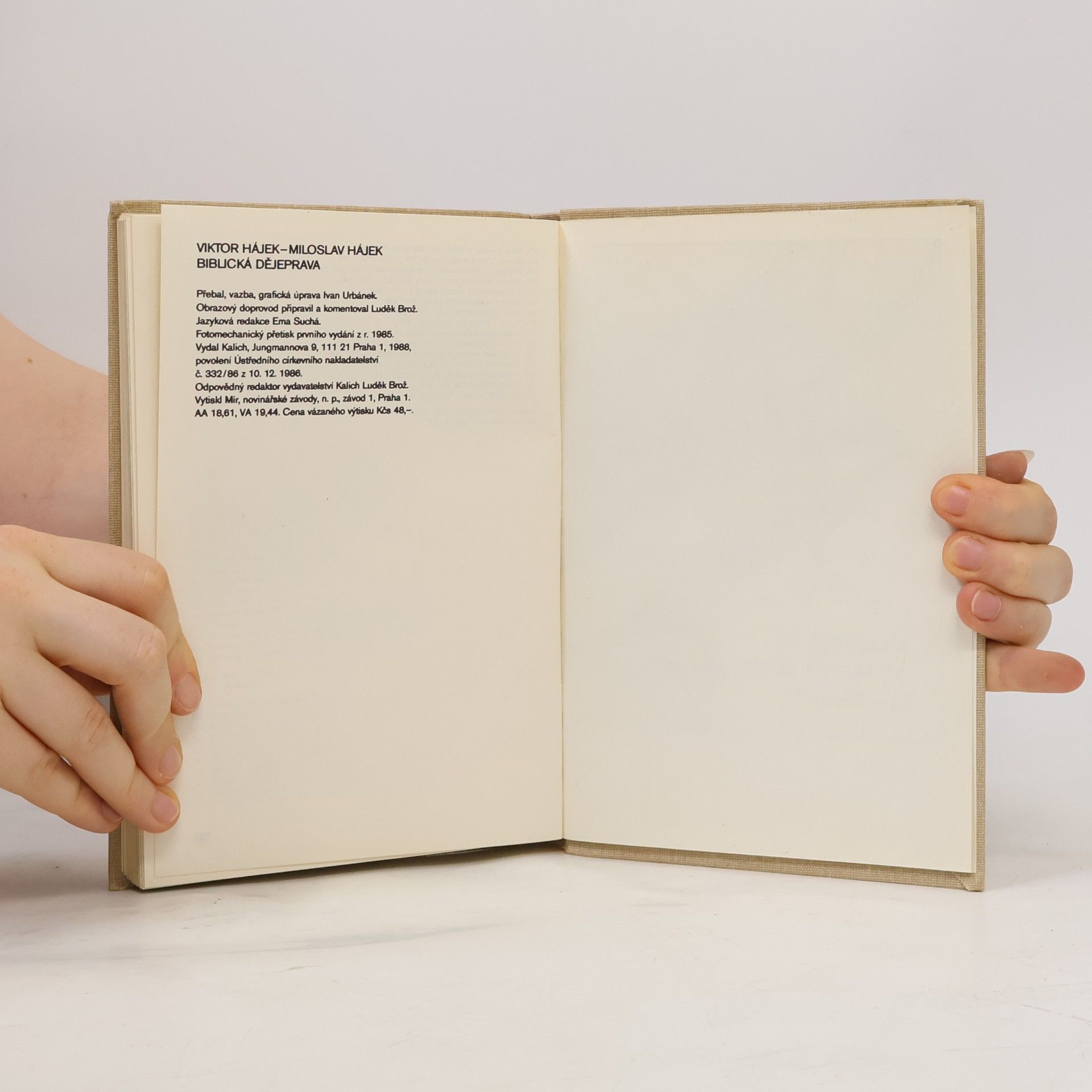 Collectif d'auteurs Biblická dějeprava
