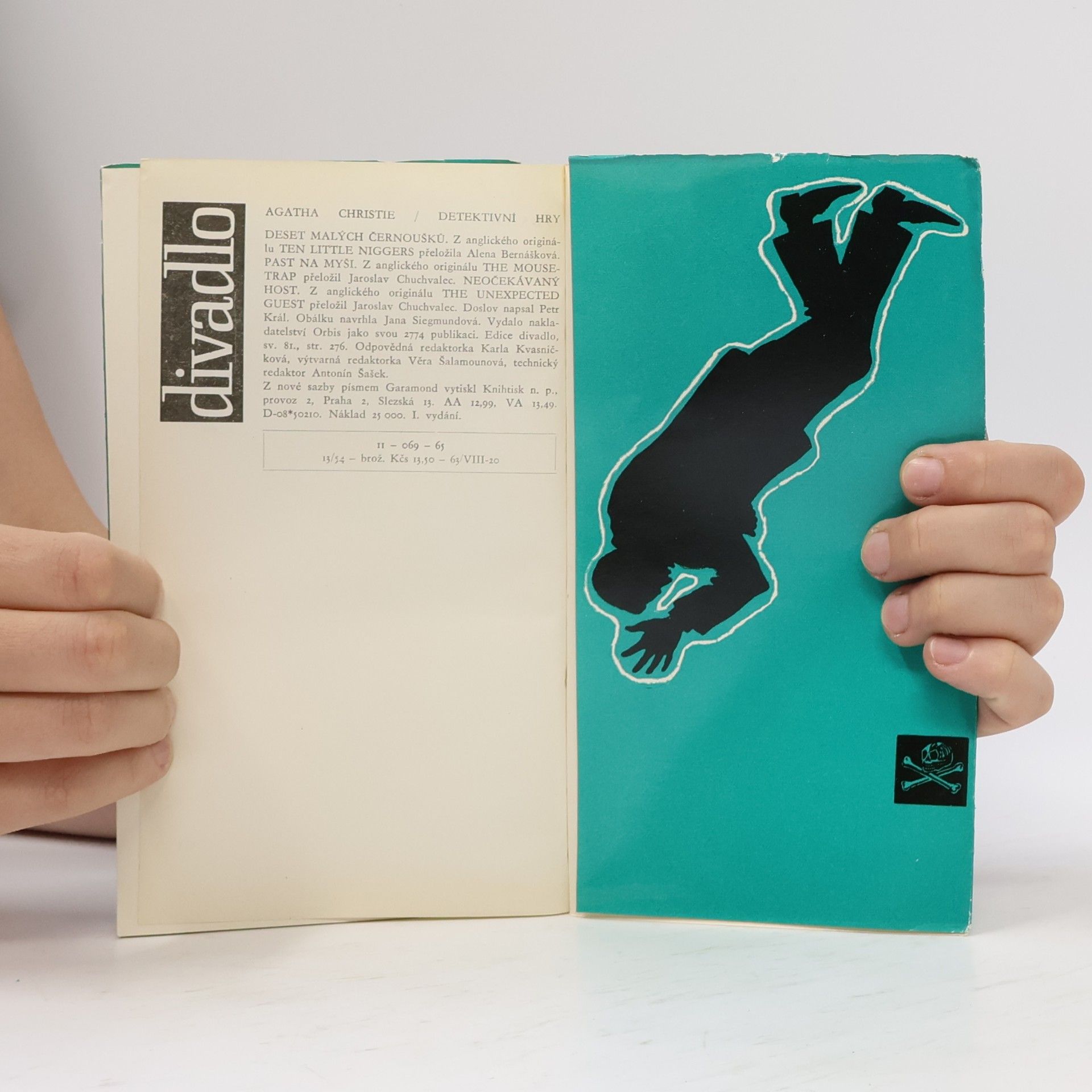 Agatha Christie Detektivní hry. Deset malých černoušků, Past na myši, Neočekávaný host