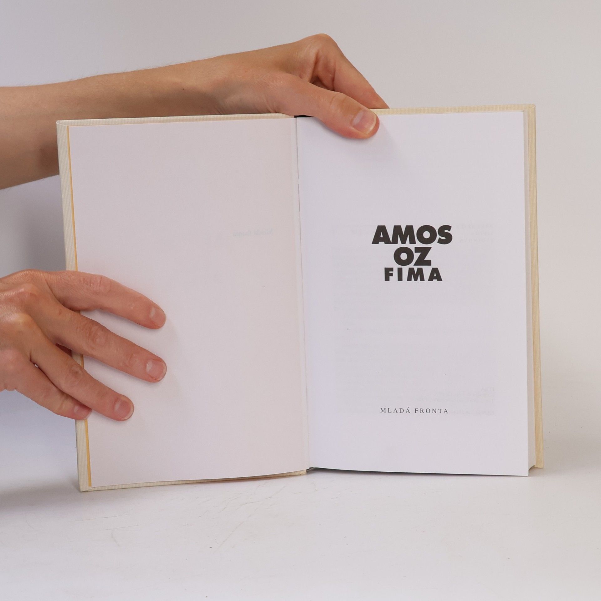 Collectif d'auteurs Amos oz fima