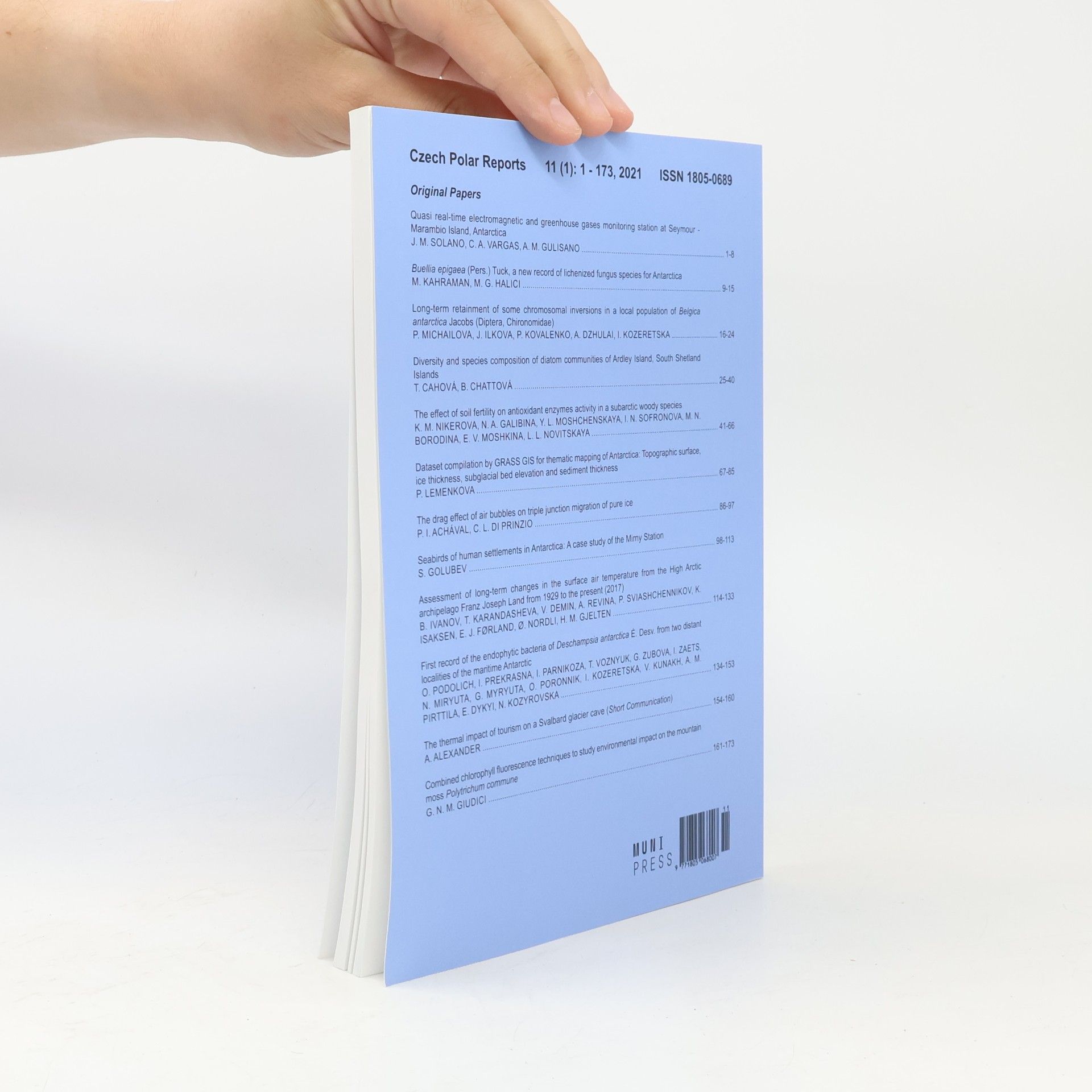 Various authors Czech Polar Reports