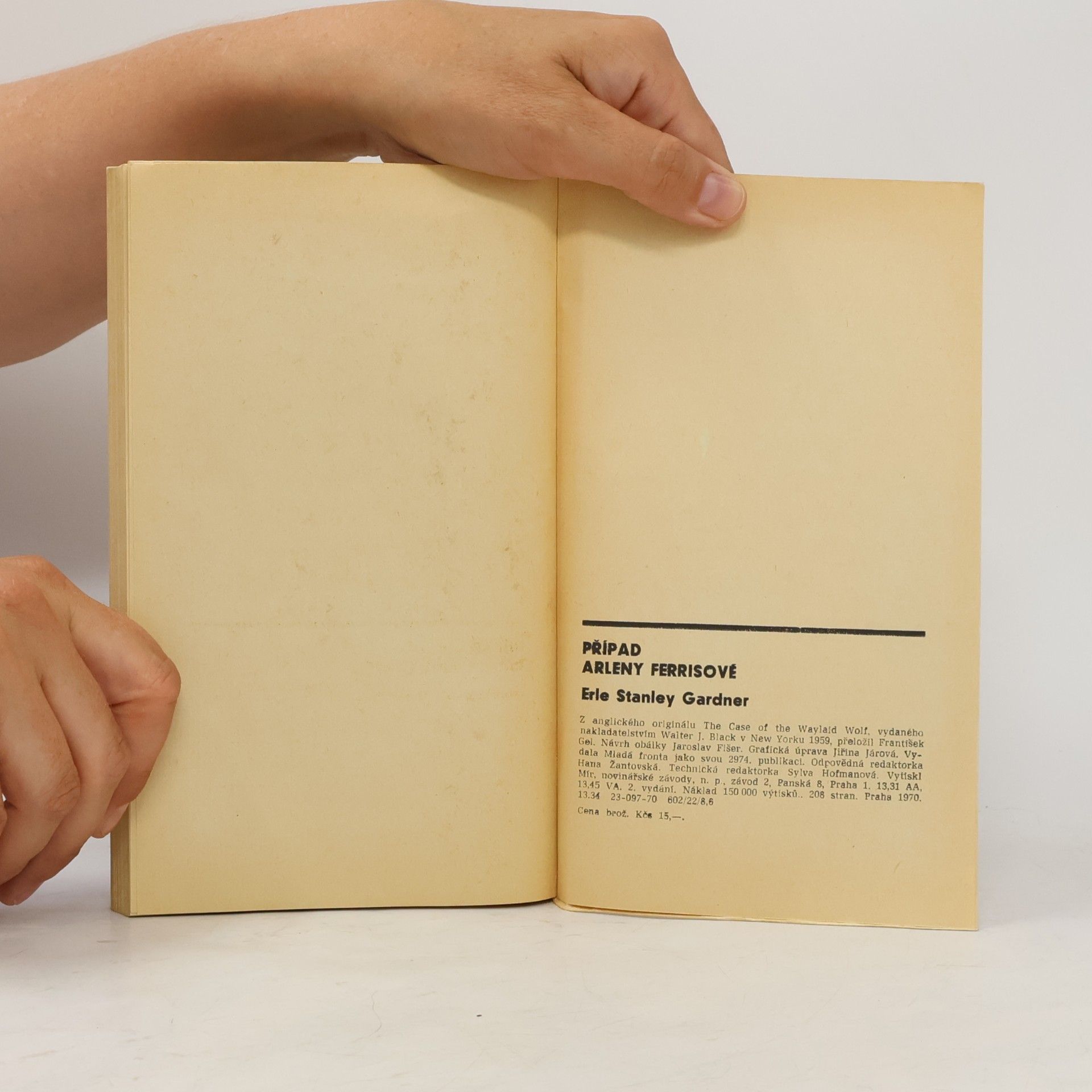 Erle Stanley Gardner Případ Arleny Ferrisové