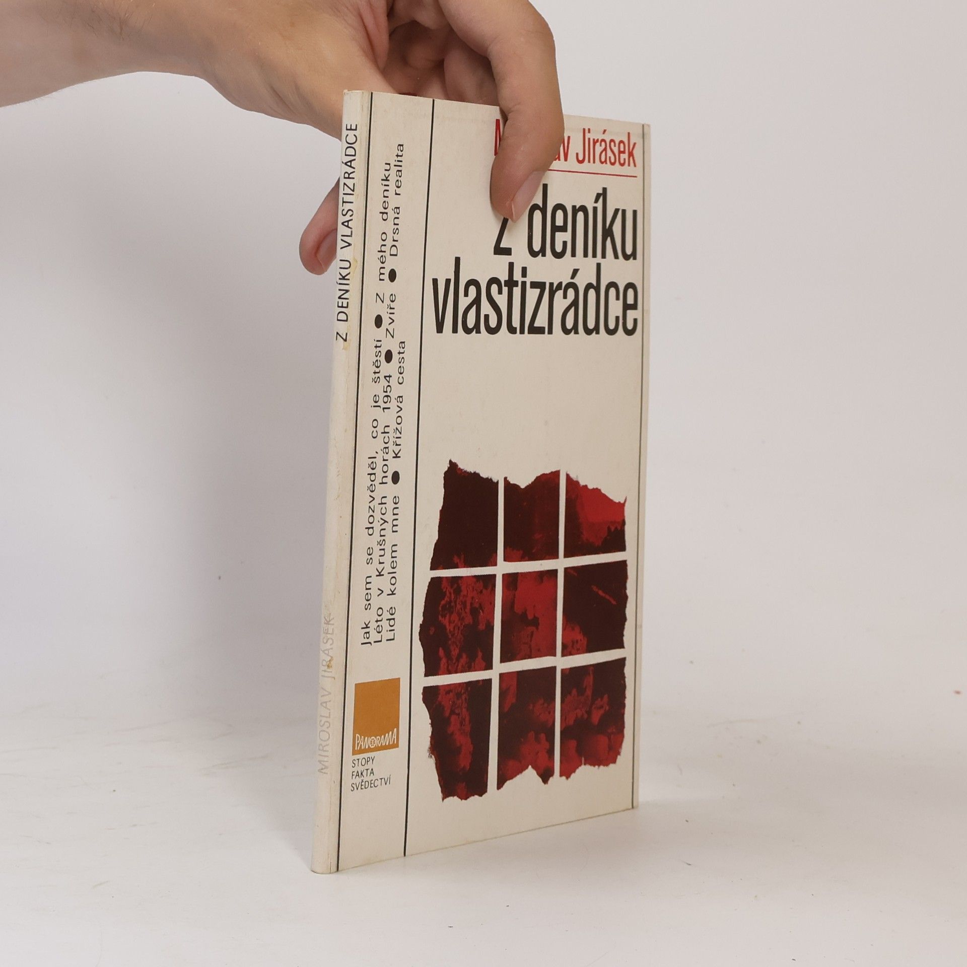 Miroslav Jirásek Z deníku vlastizrádce