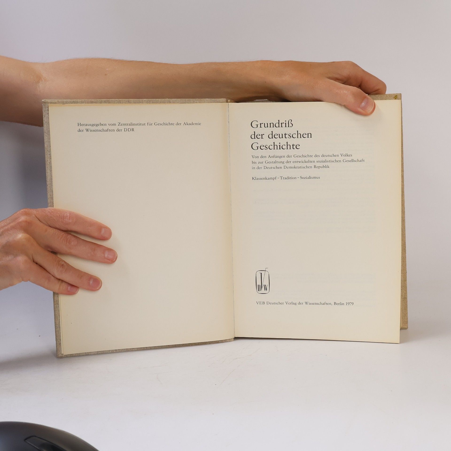 AA.VV. Grundriß der deutschen Geschichte