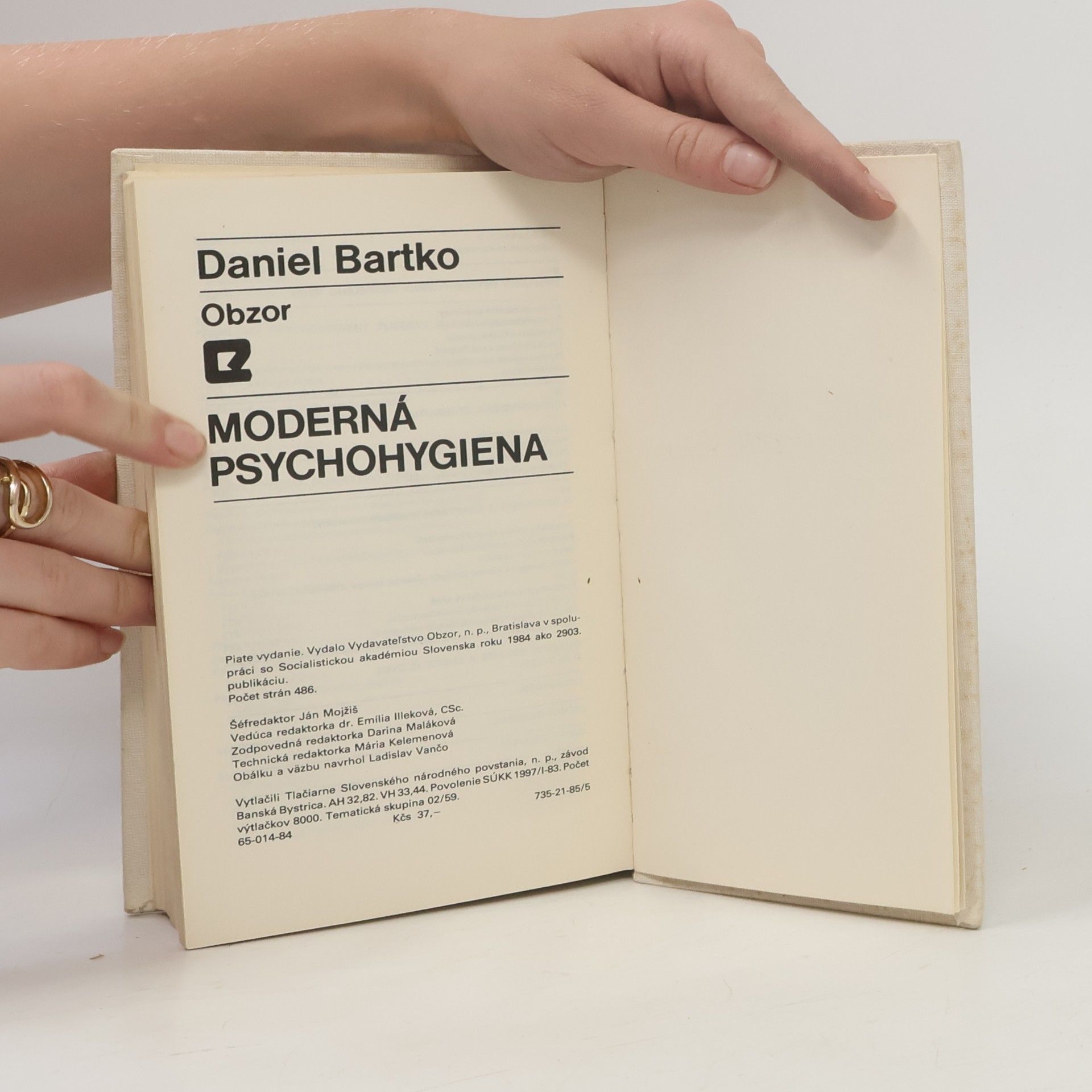 Daniel Bartko Moderná psychohygiena