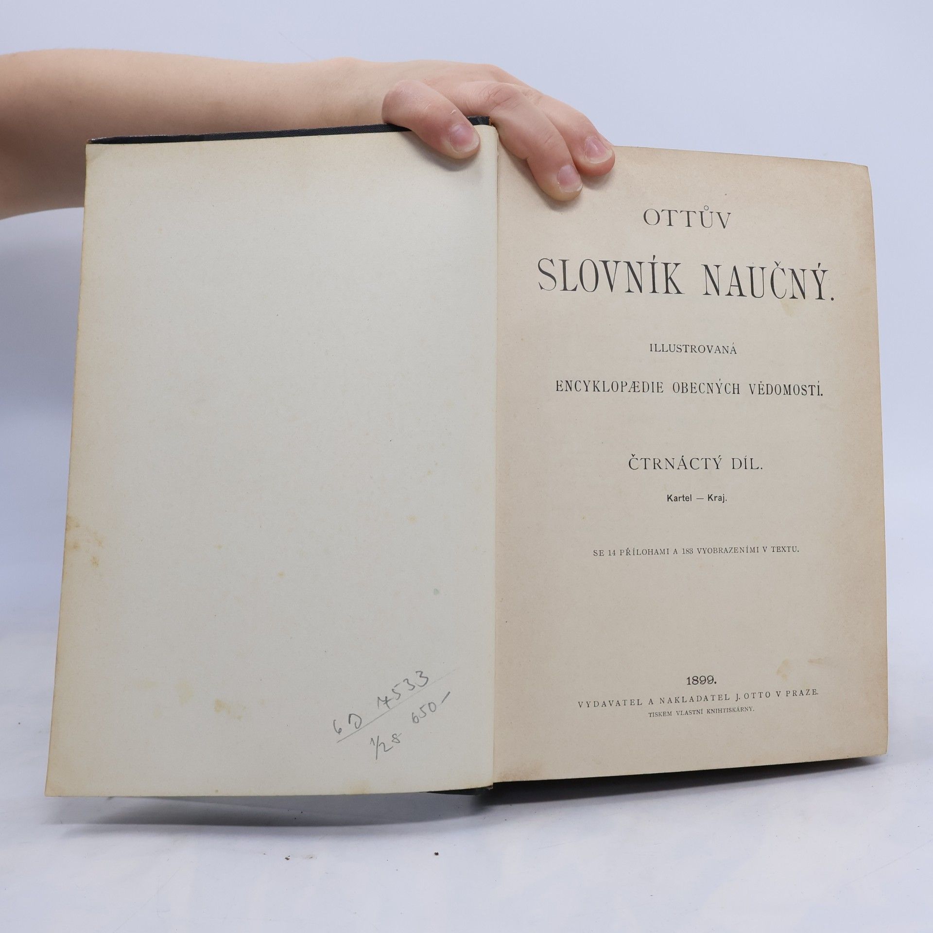 Autorenkollektiv Ottův slovník naučný XIV. Kartel - Kraj