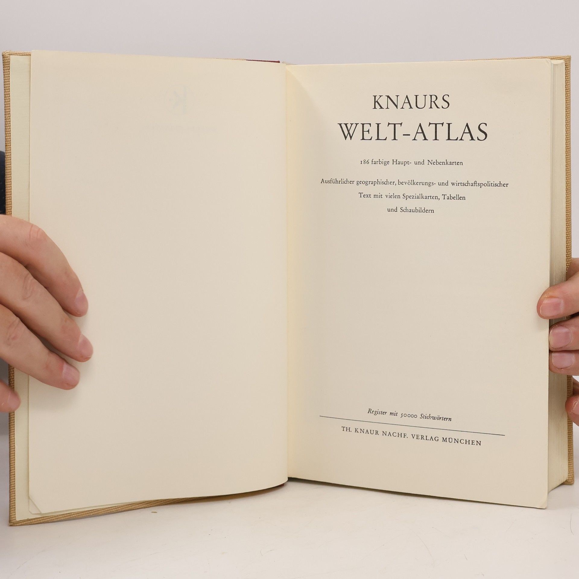 Collectif d'auteurs Knaurs Welt-Atlas
