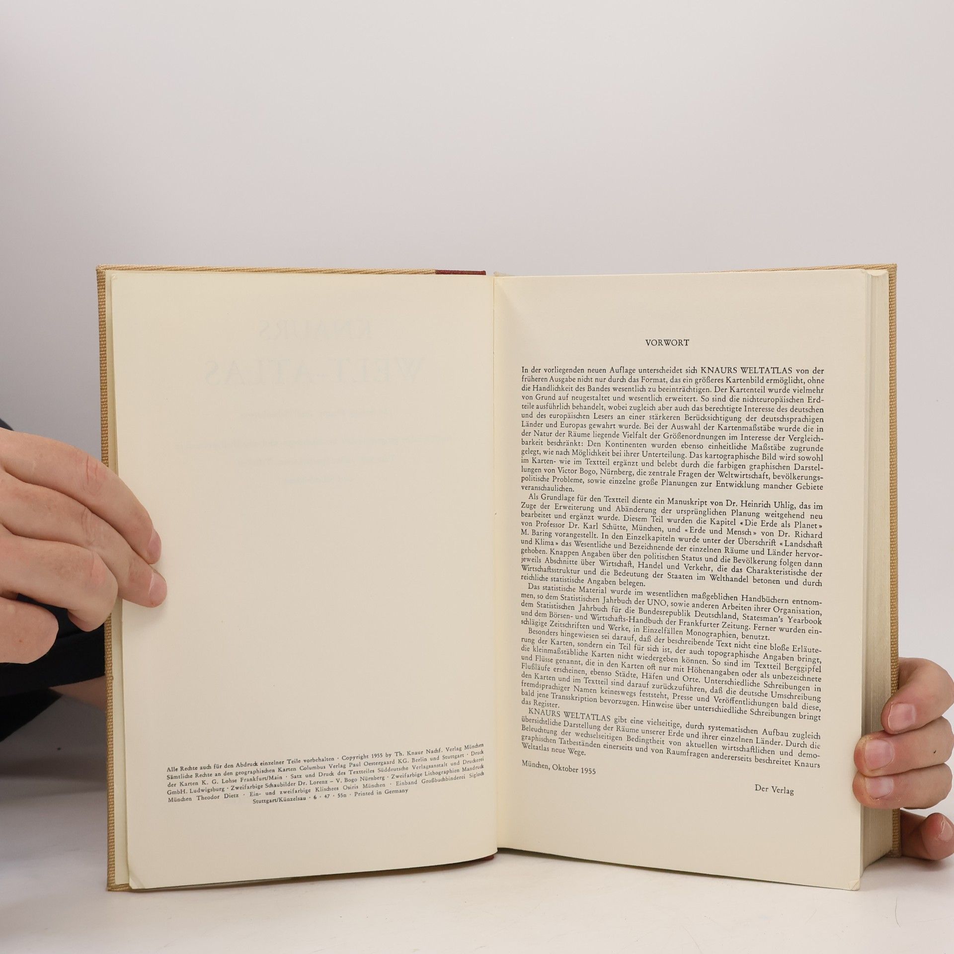 Collectif d'auteurs Knaurs Welt-Atlas