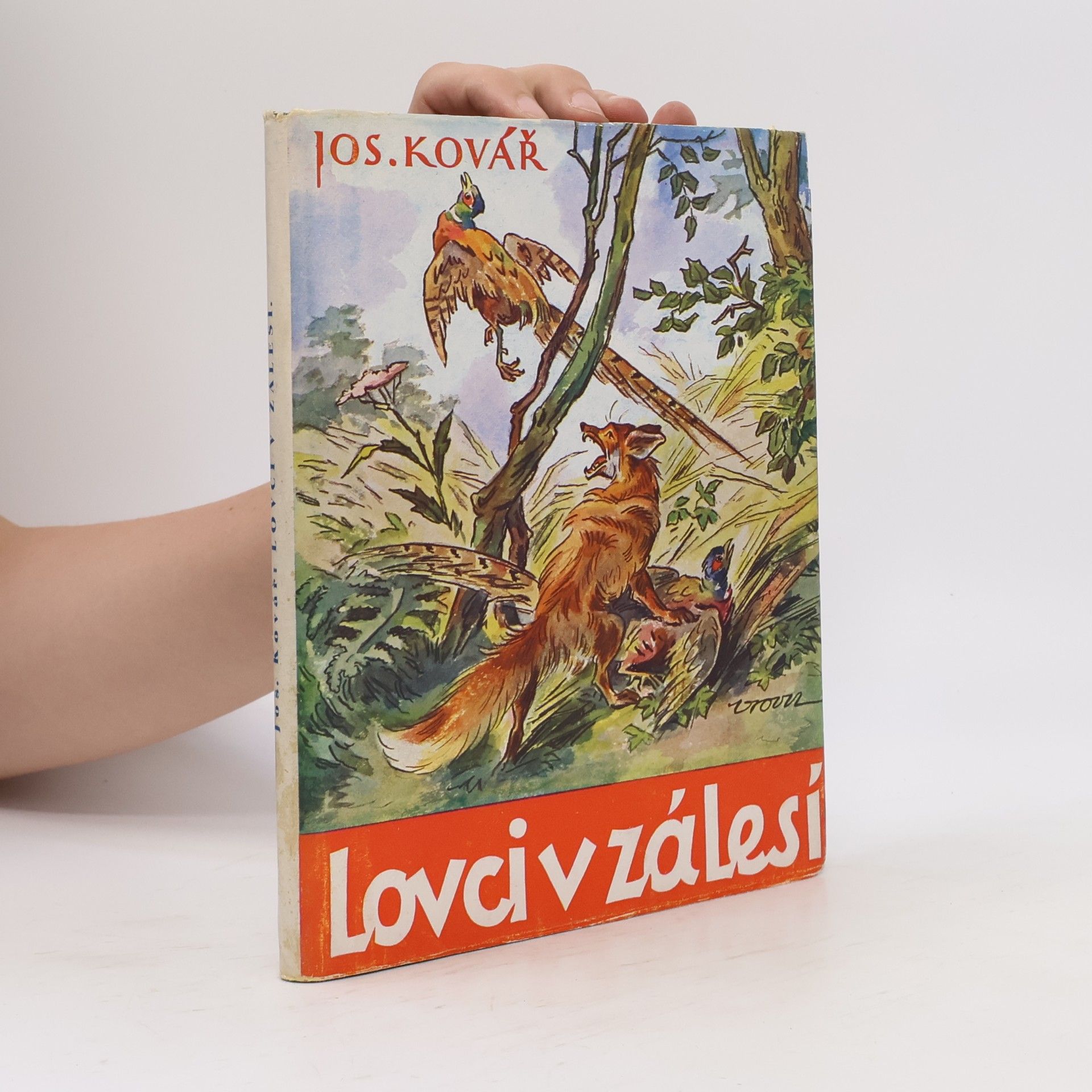 Josef Kovář Lovci v zálesí