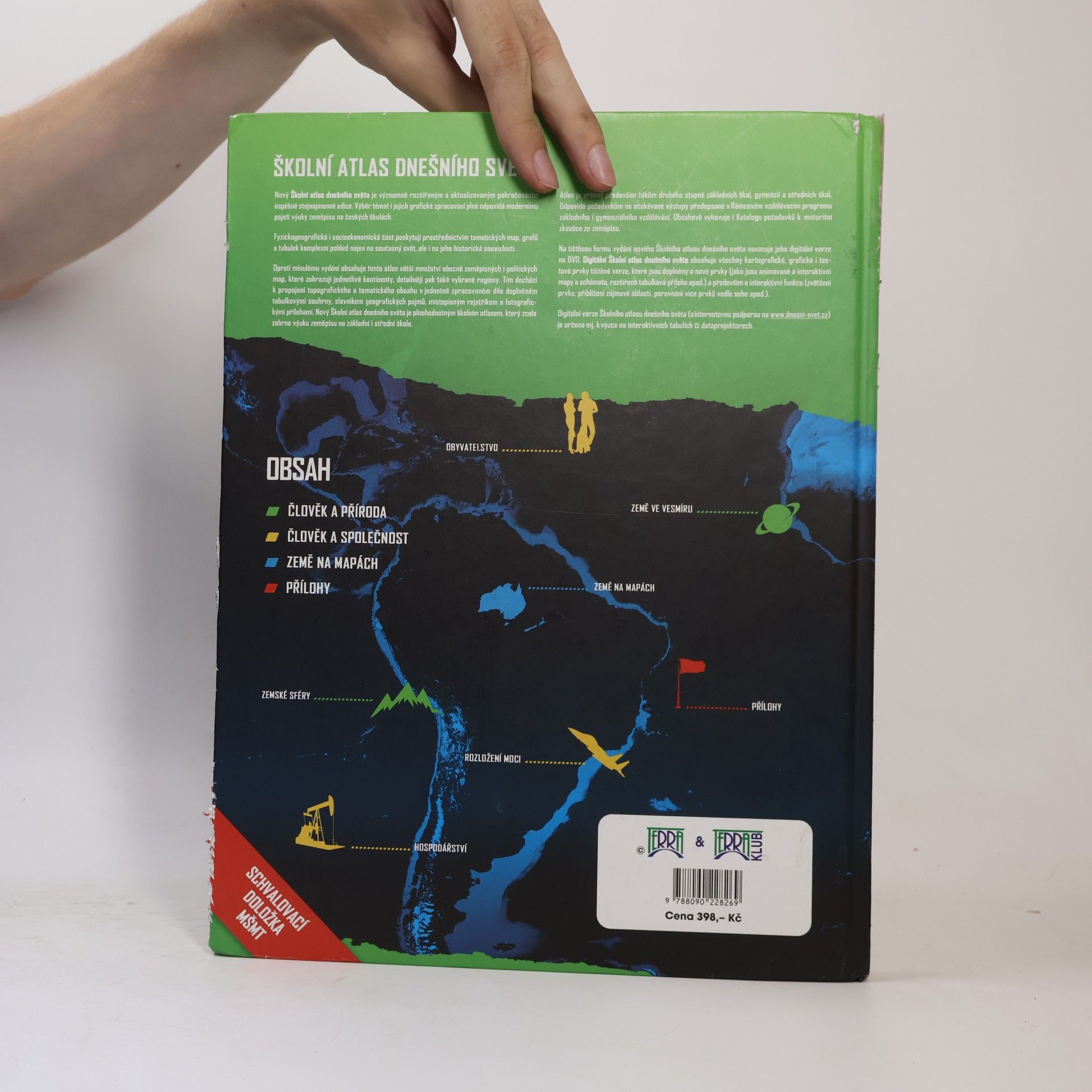 Martin Hanus Školní atlas dnešního světa