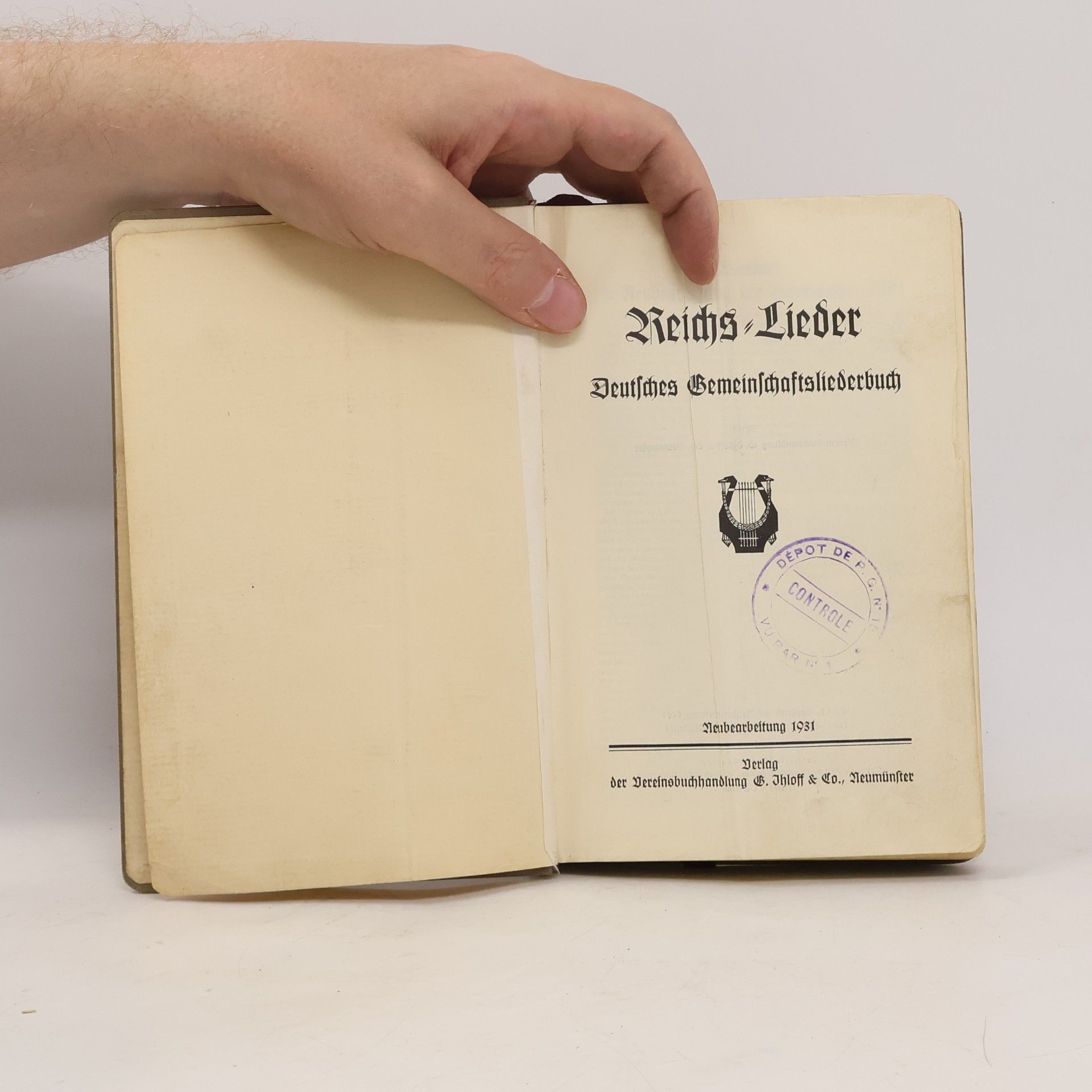 Kolektív autorov Reichs-Lieder: Deutsches Gemeinschafts-Liederbuch