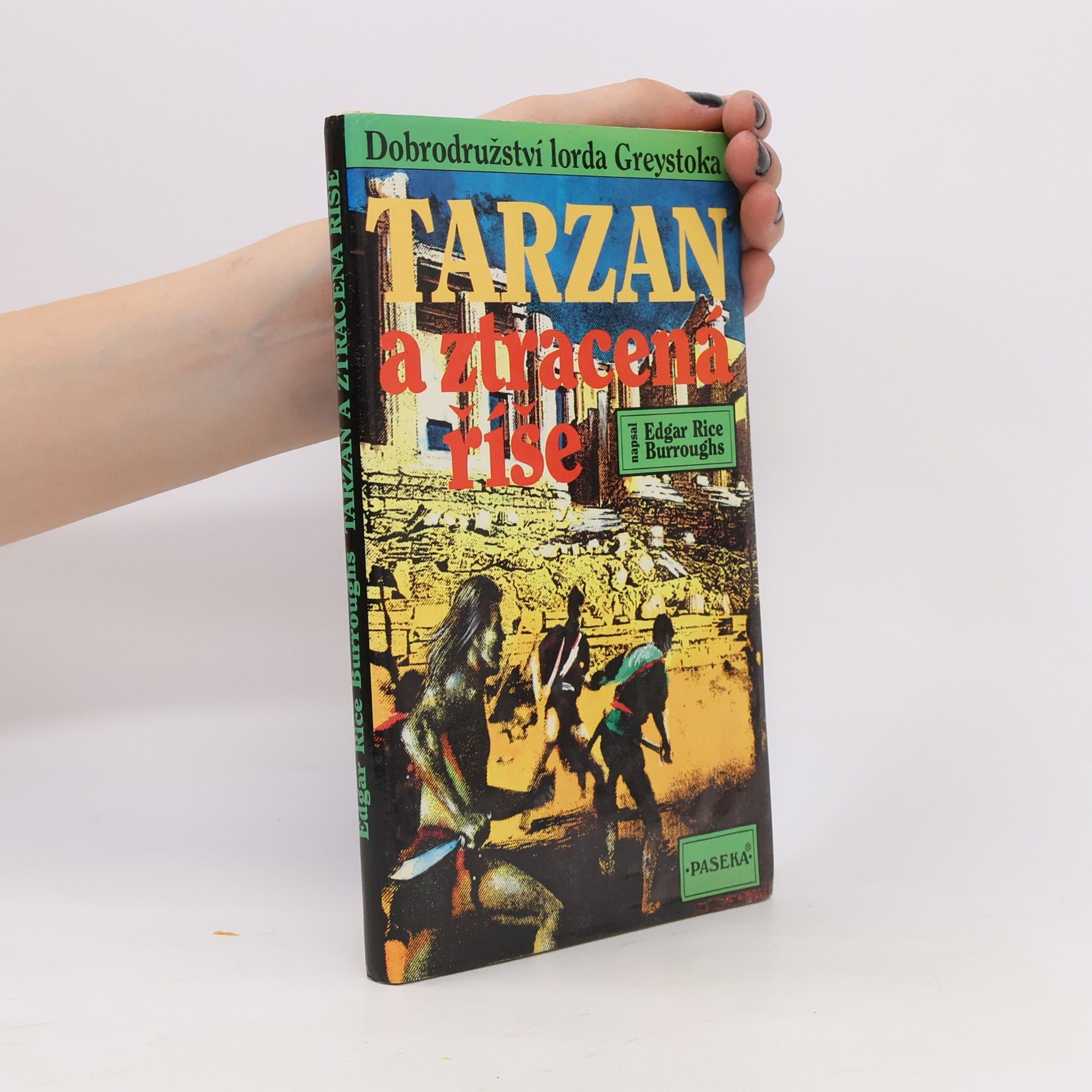 Edgar Rice Burroughs Tarzan a ztracená říše