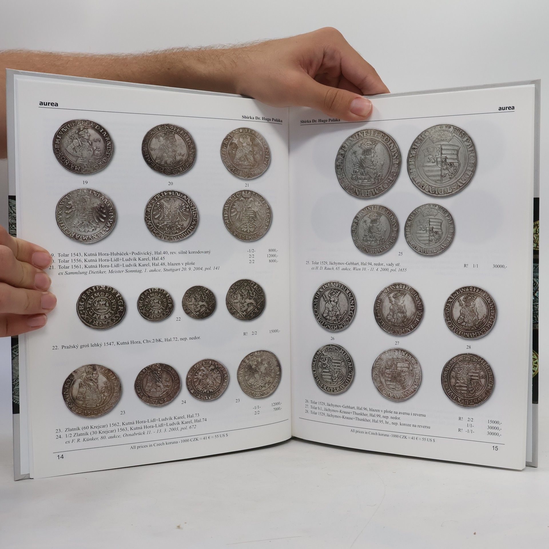 Various authors Aurea numismatika. 39. aukce