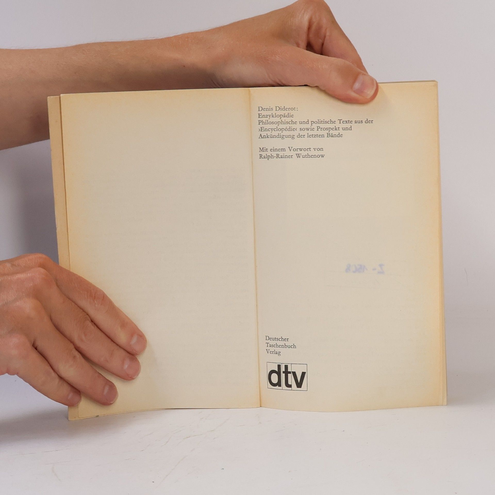 Denis Diderot Enzyklopädie Philosophische und politische Texte aus der Encyclopédie