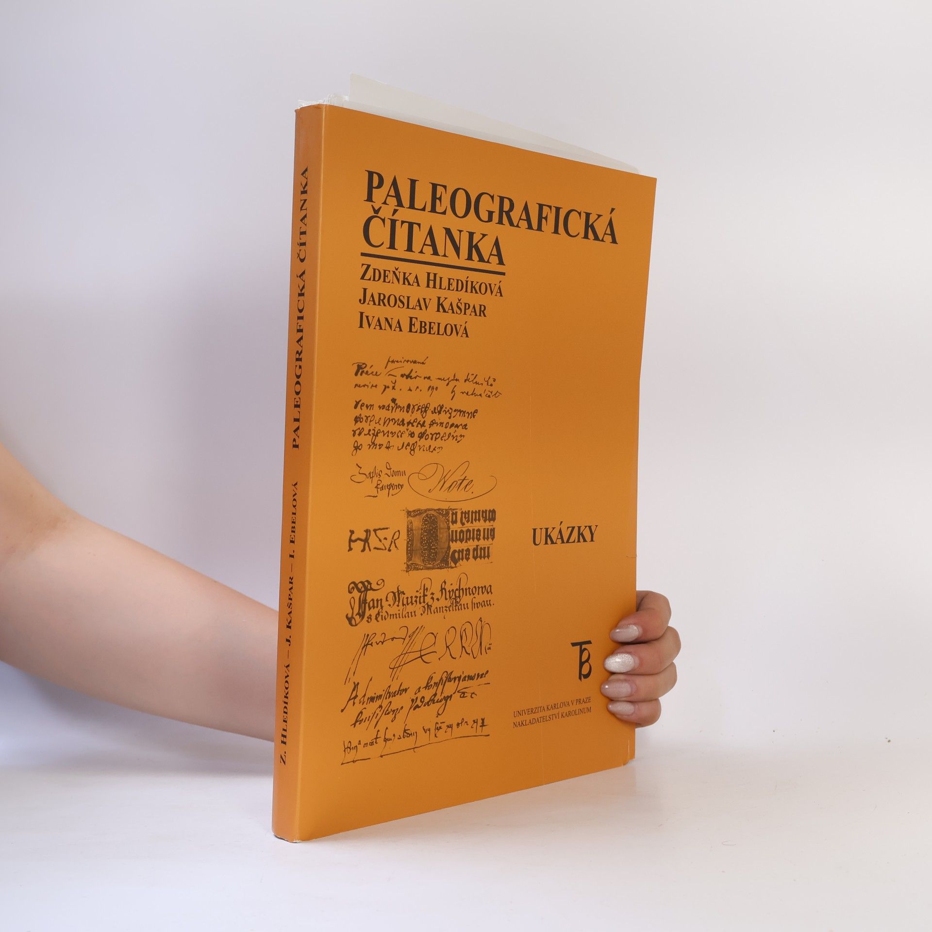 Zdeňka Hledíková Paleografická čítanka. Ukázky