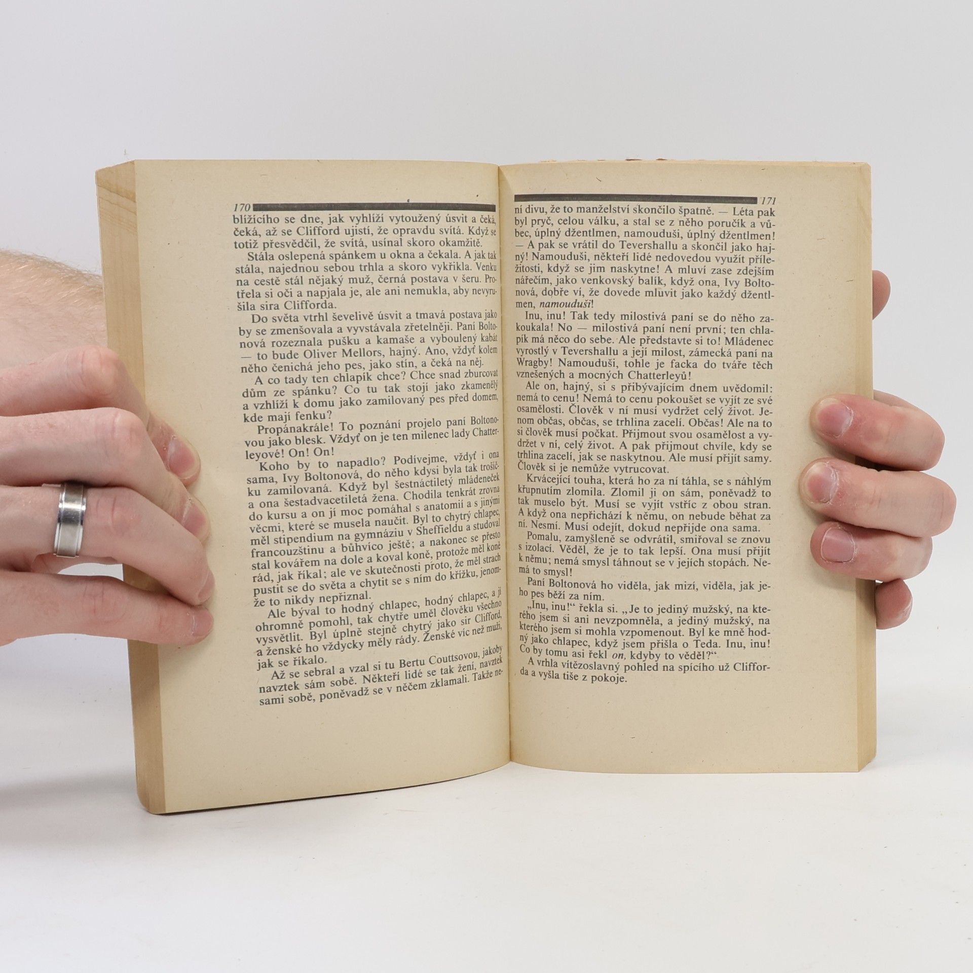D. H. Lawrence Milenec lady Chatterleyové