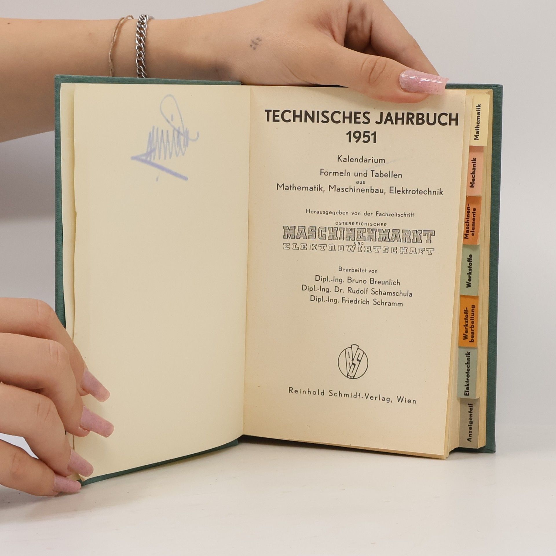 Autorenkollektiv Technisches Jahrbuch 1951