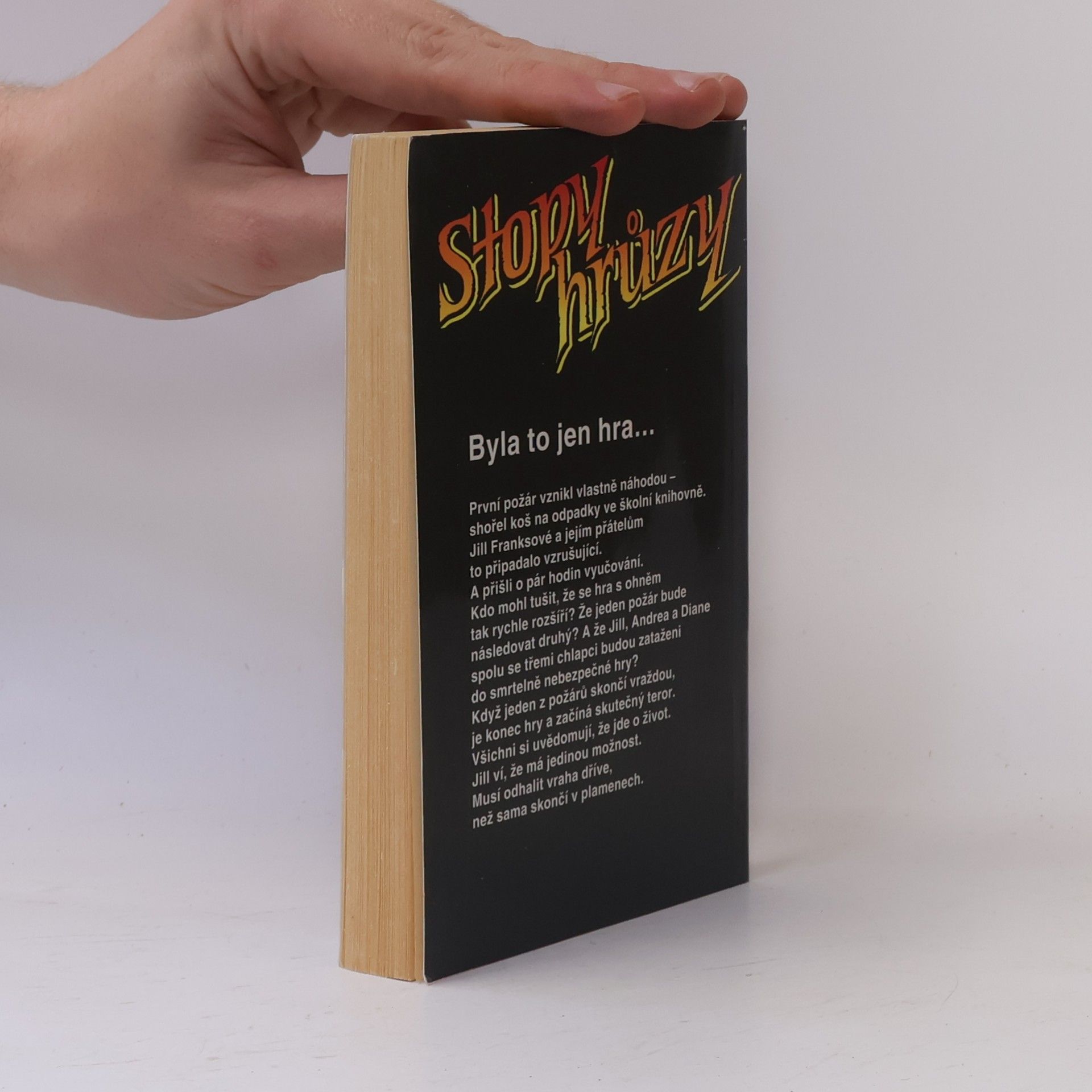 R. L. Stine Stopy hrůzy 24. Hra s ohněm