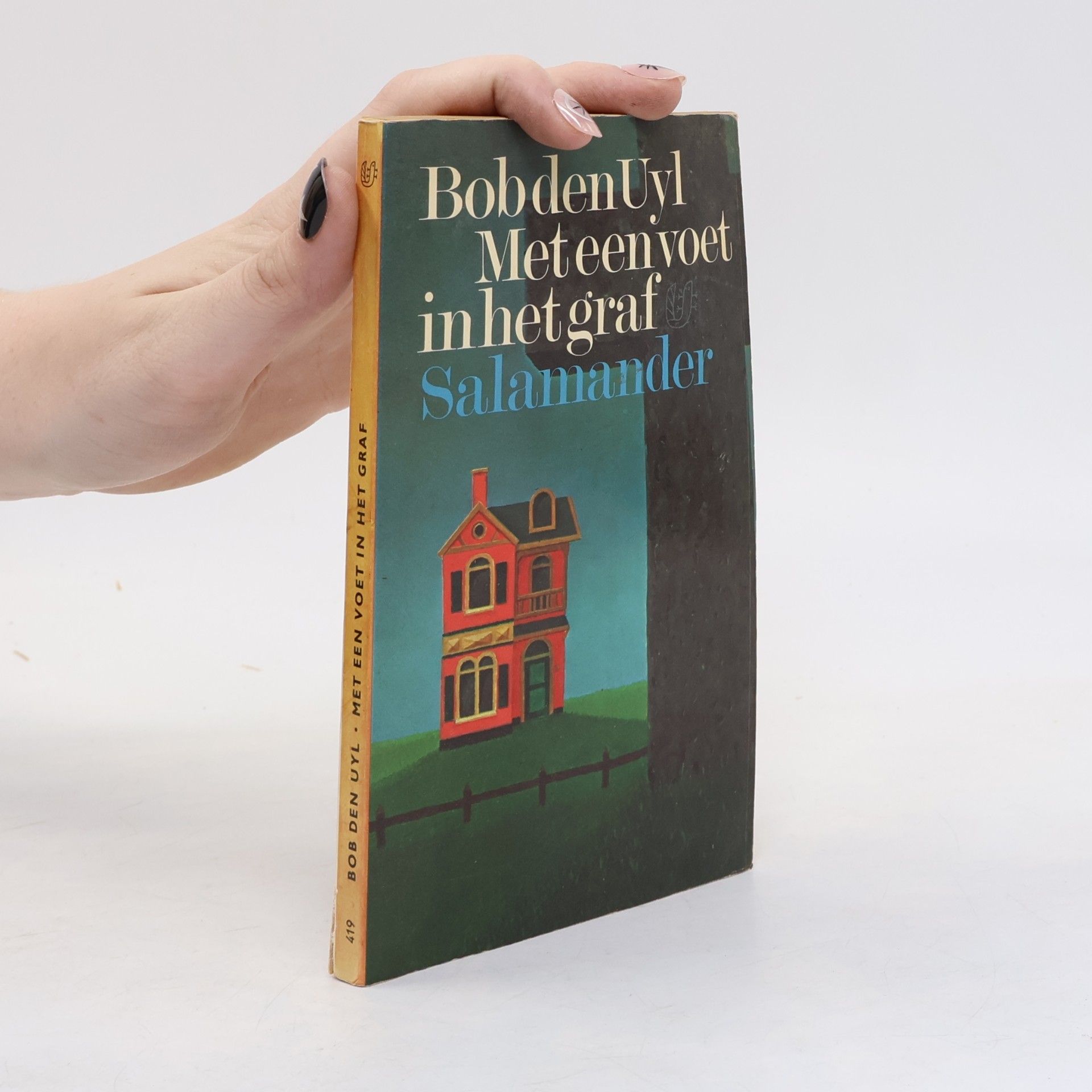 Bob den Uyl Salamander - 218: Met een voet in het graf