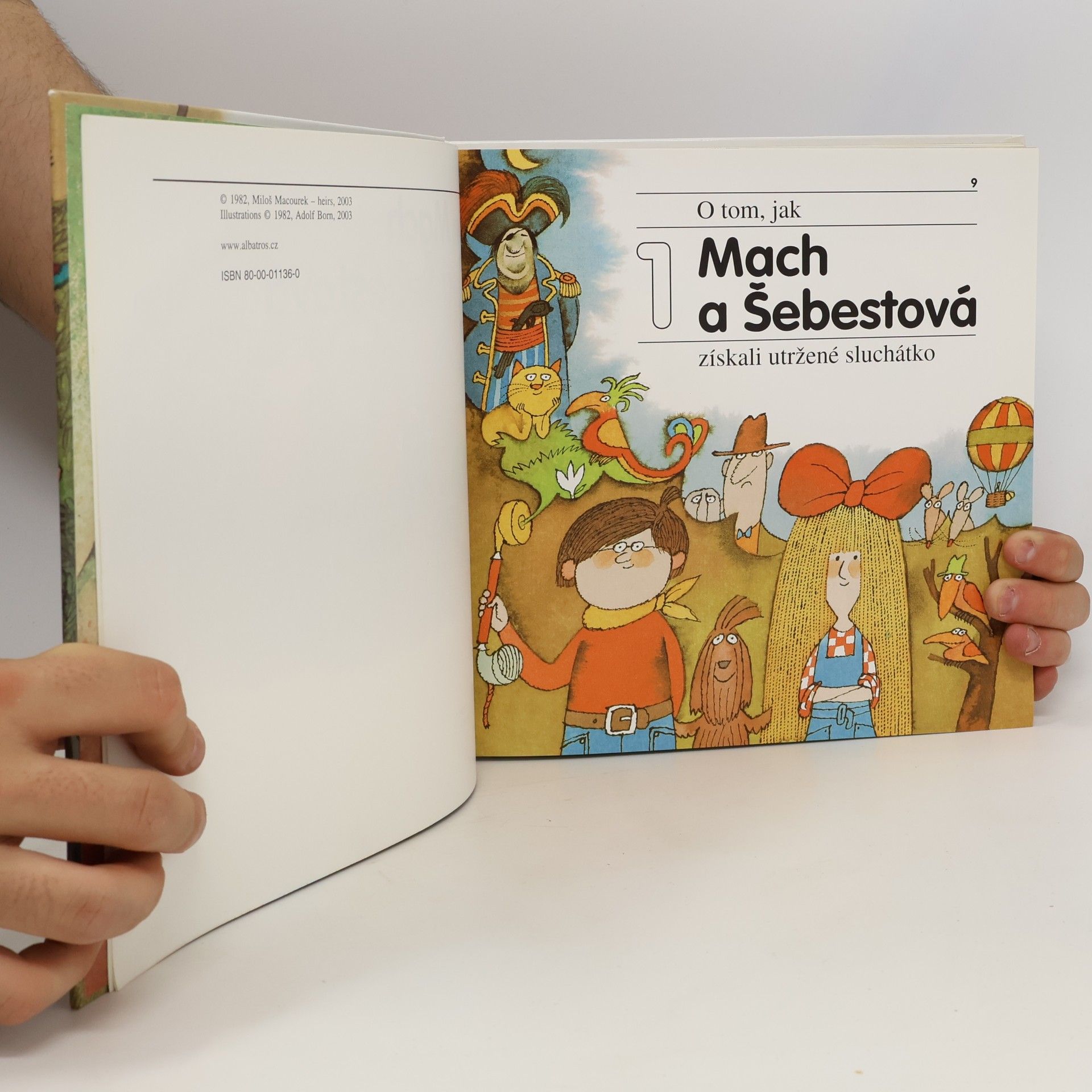 Miloš Macourek Mach a Šebestová ve škole