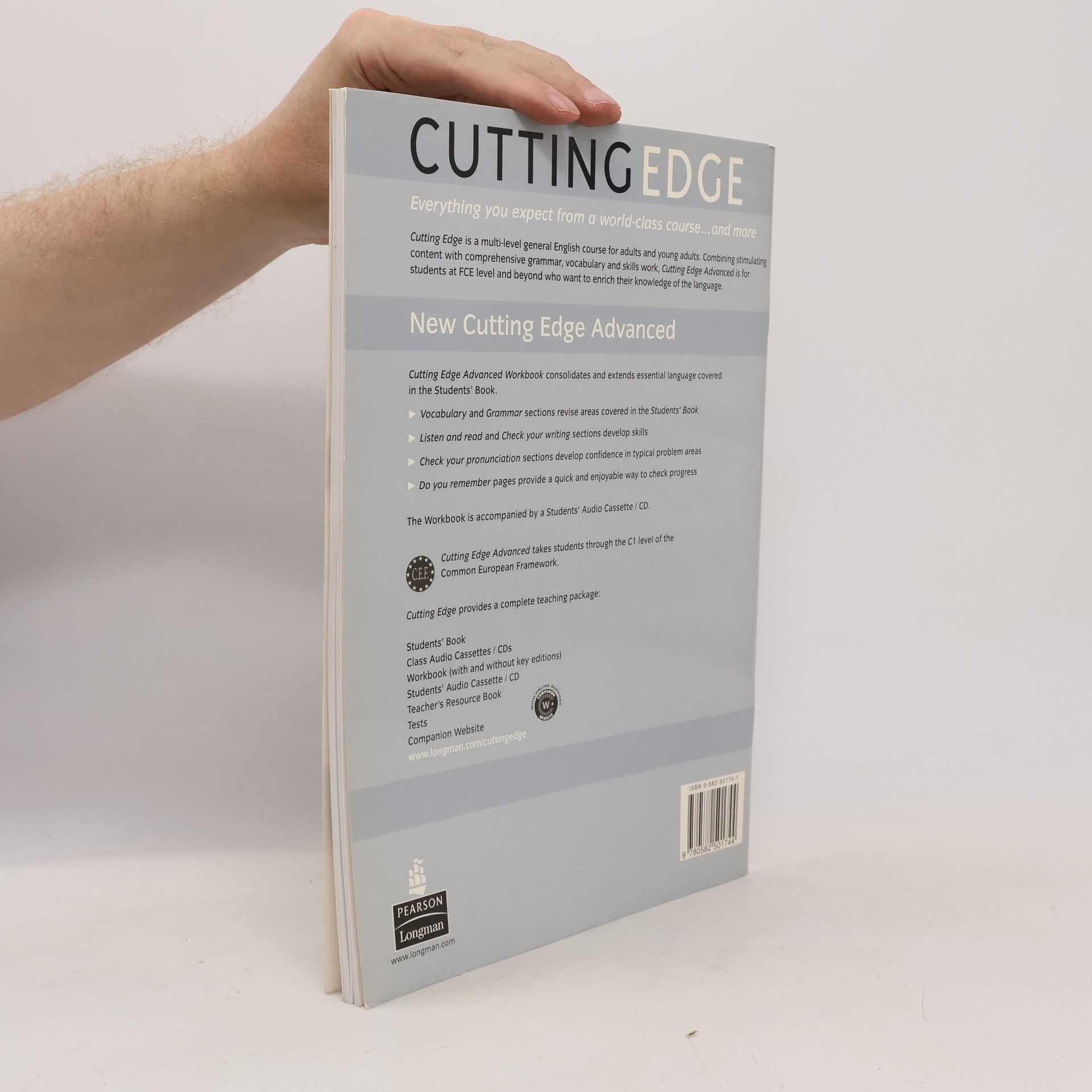 Sarah Cunningham Cutting Edge Advanced Workbook No Key : A Practical Approach to Task Based Learning