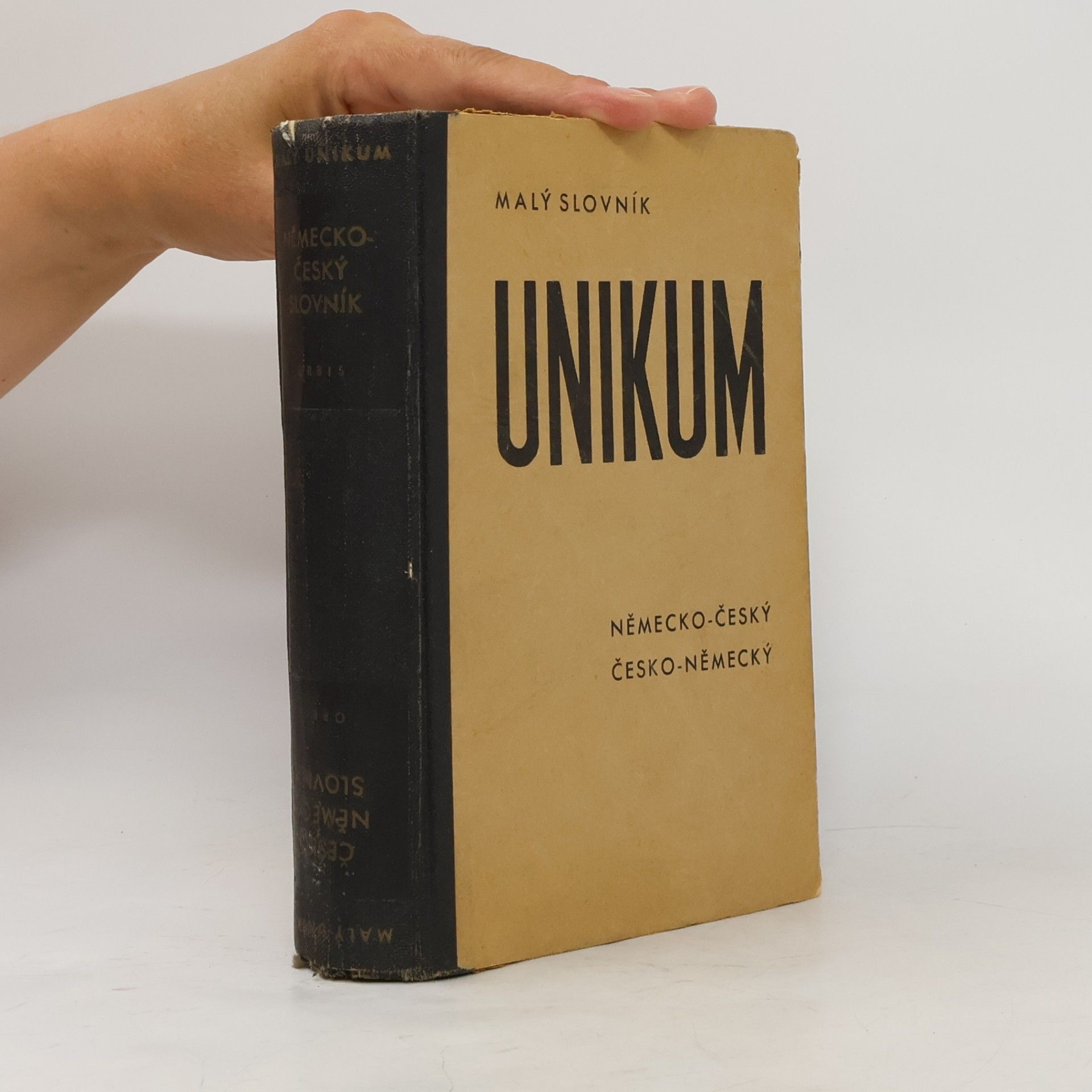 Karel Kumprecht Malý slovník Unikum. Německo-český, Česko-německý