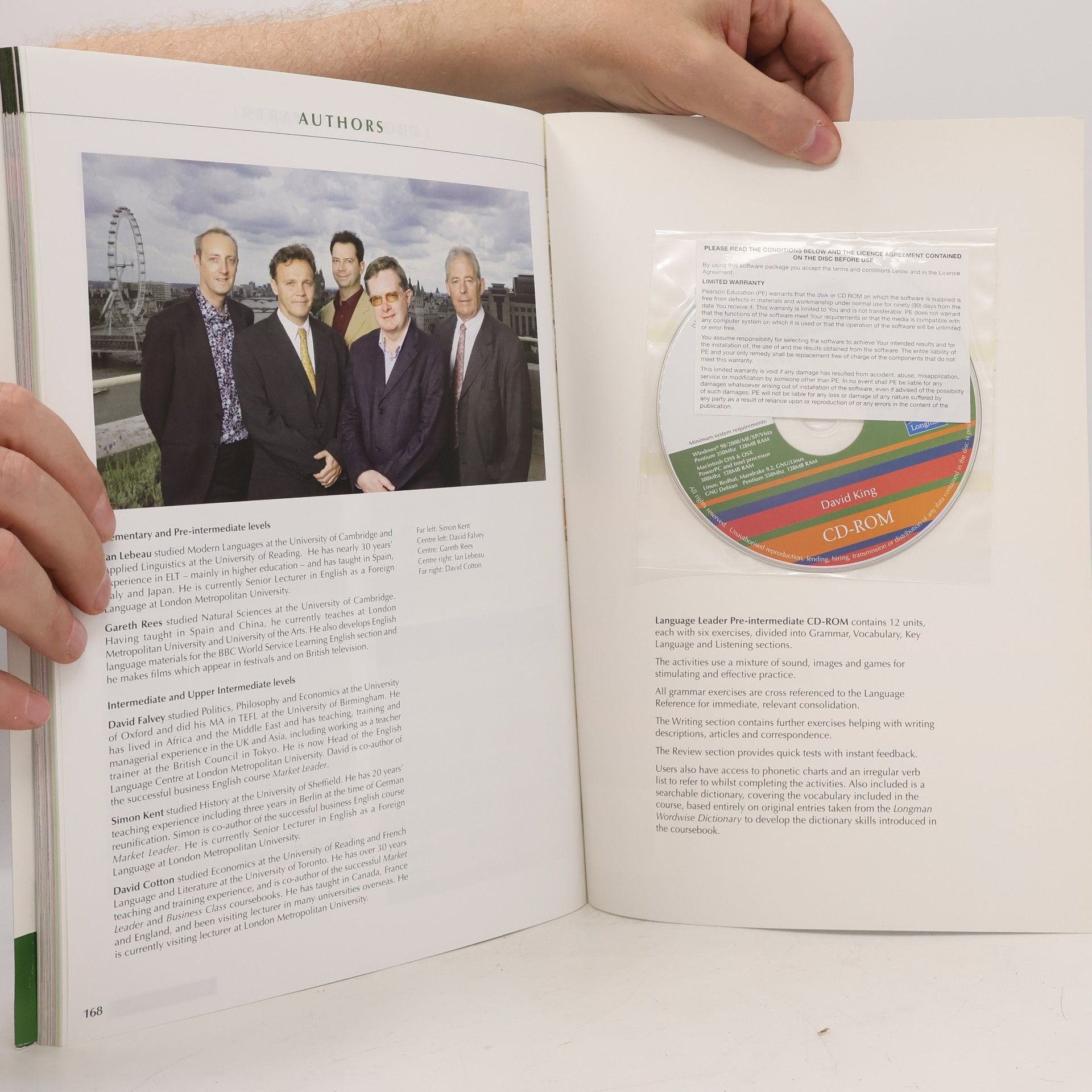 Ian Lebeau Language leader : pre-intermediate. Coursebook, CD-ROM, workbook