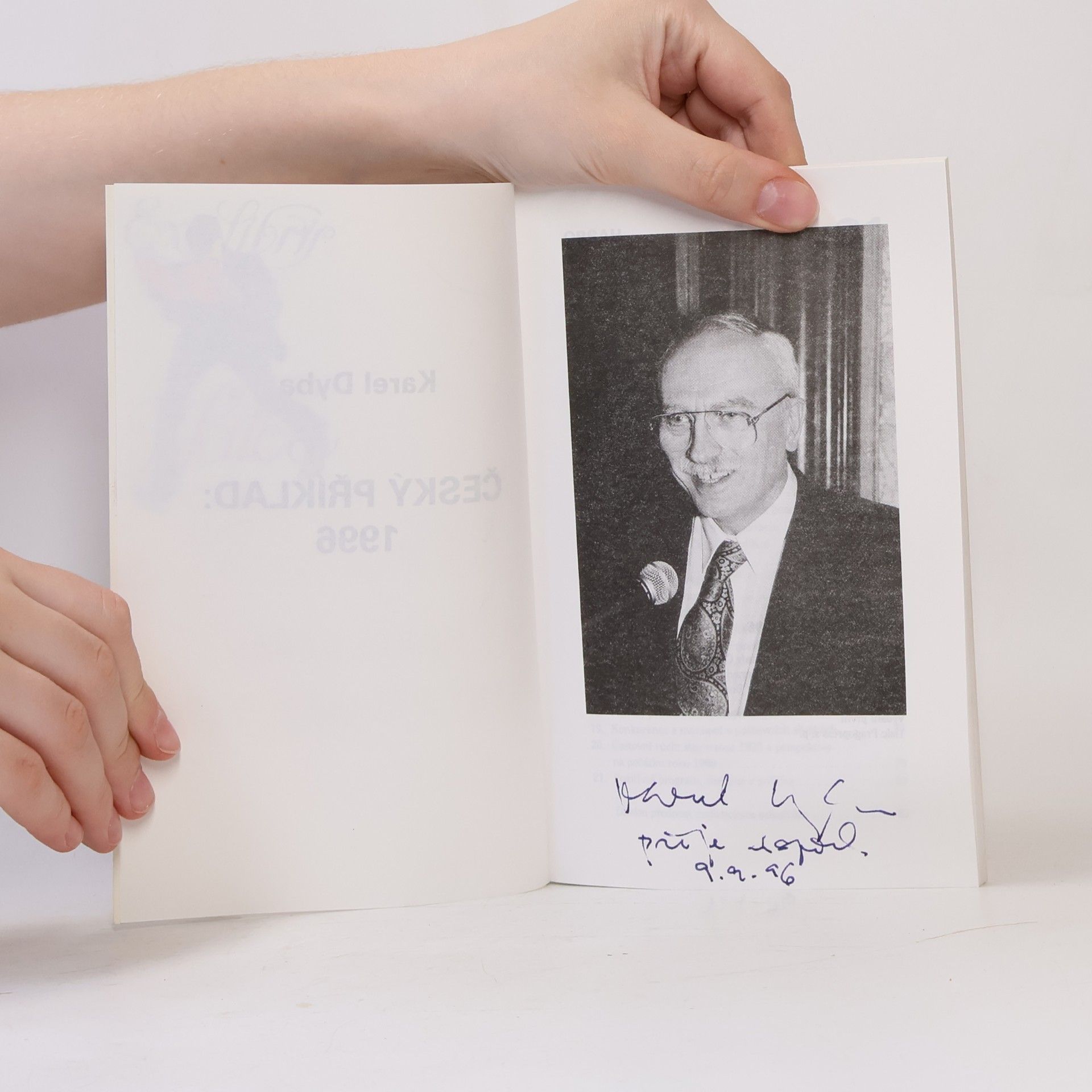 Karel Dyba Český příklad: 1996
