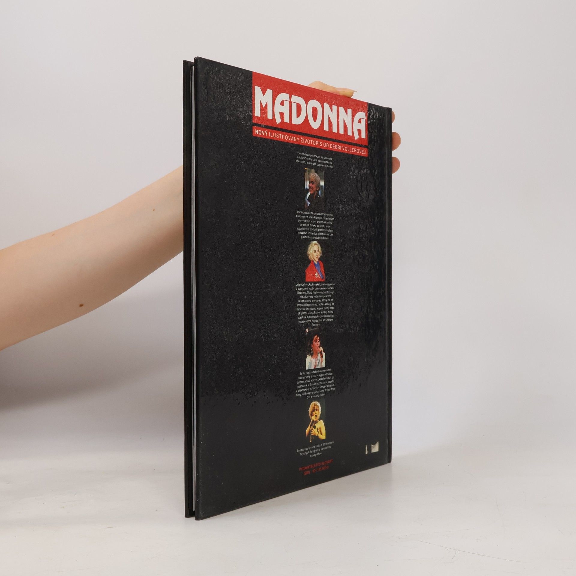Debbi Voller Madonna : nový ilustrovaný životopis