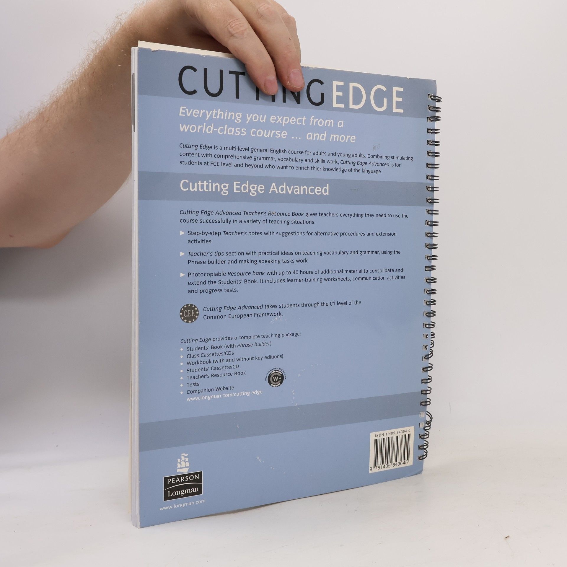 Sarah Cunningham Cutting Edge Advanced Teachers Book