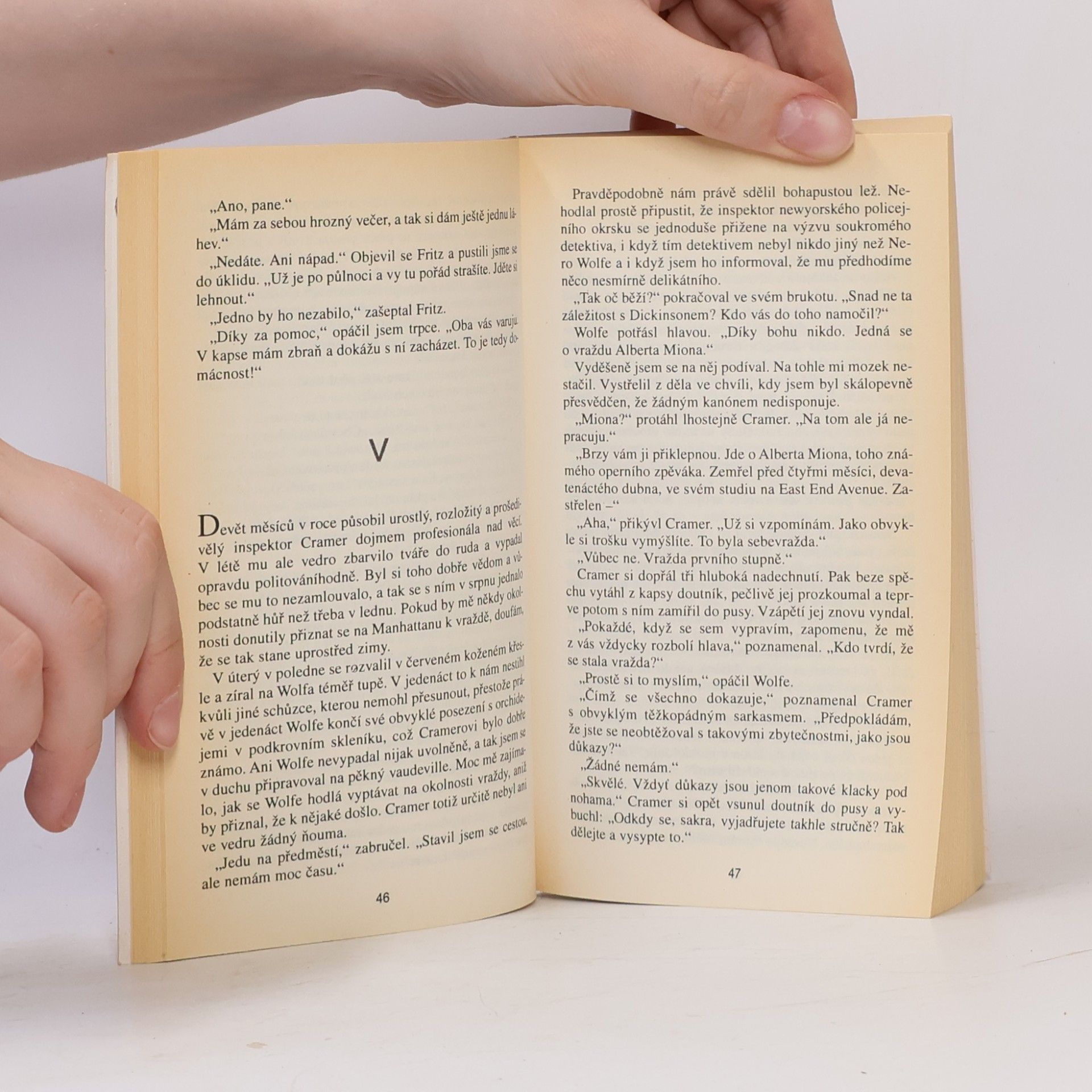 Rex Stout Tři stažené opony