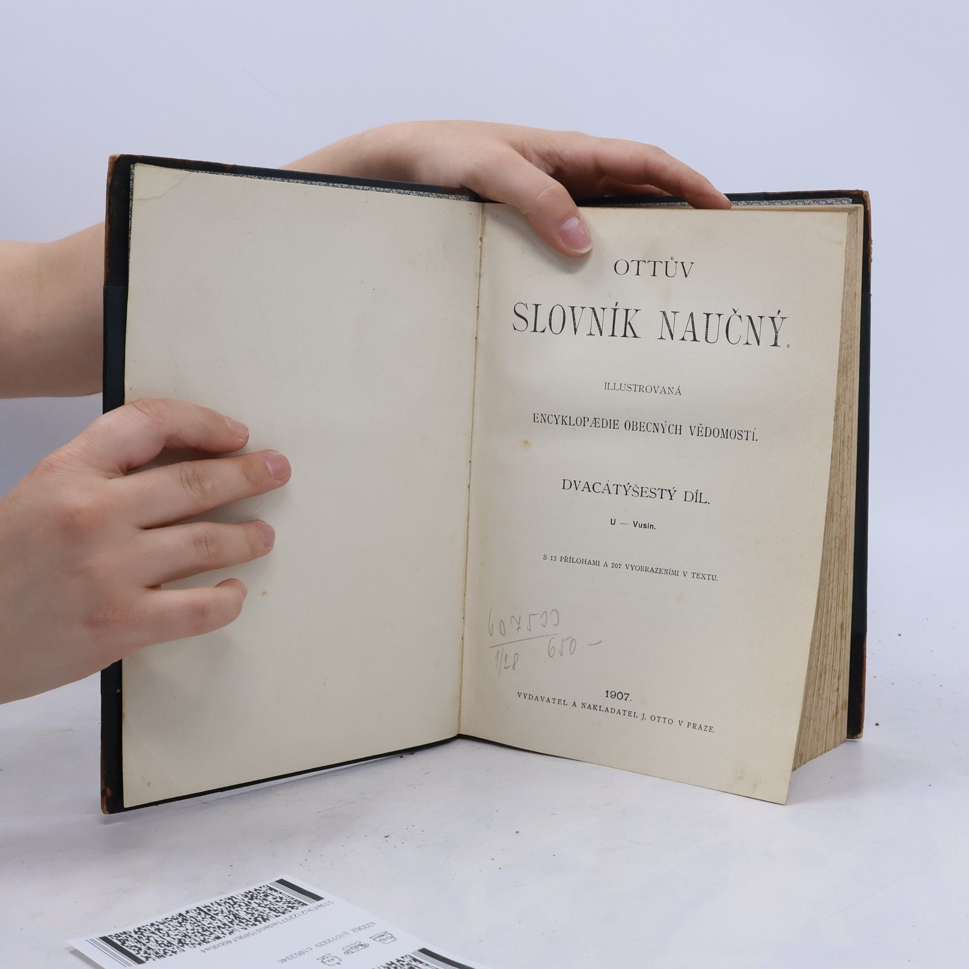 Kolektiv autorů Ottův slovník naučný XXVI. U-Vusin