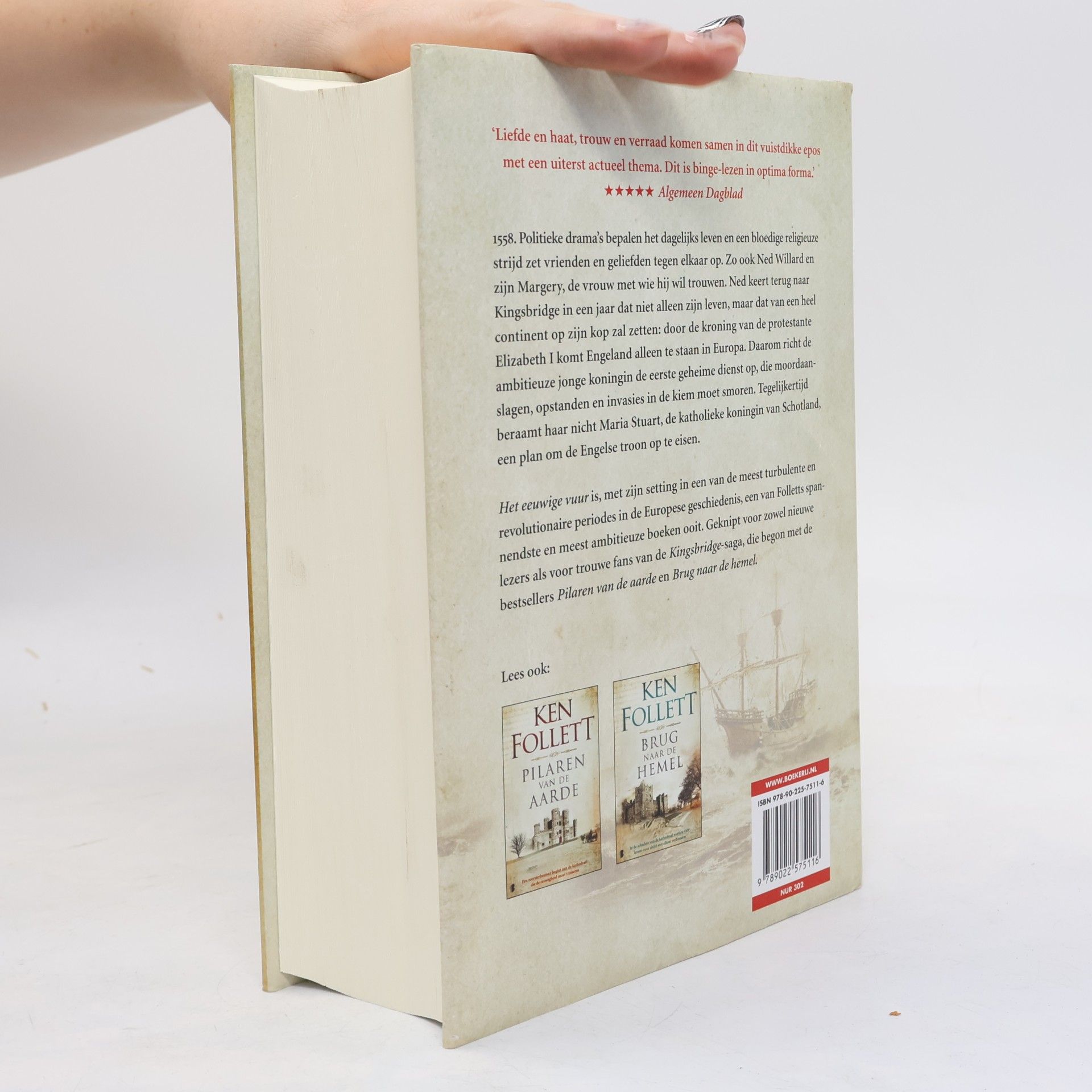 Ken Follett Kingsbridge-saga - 3: Het eeuwige vuur
