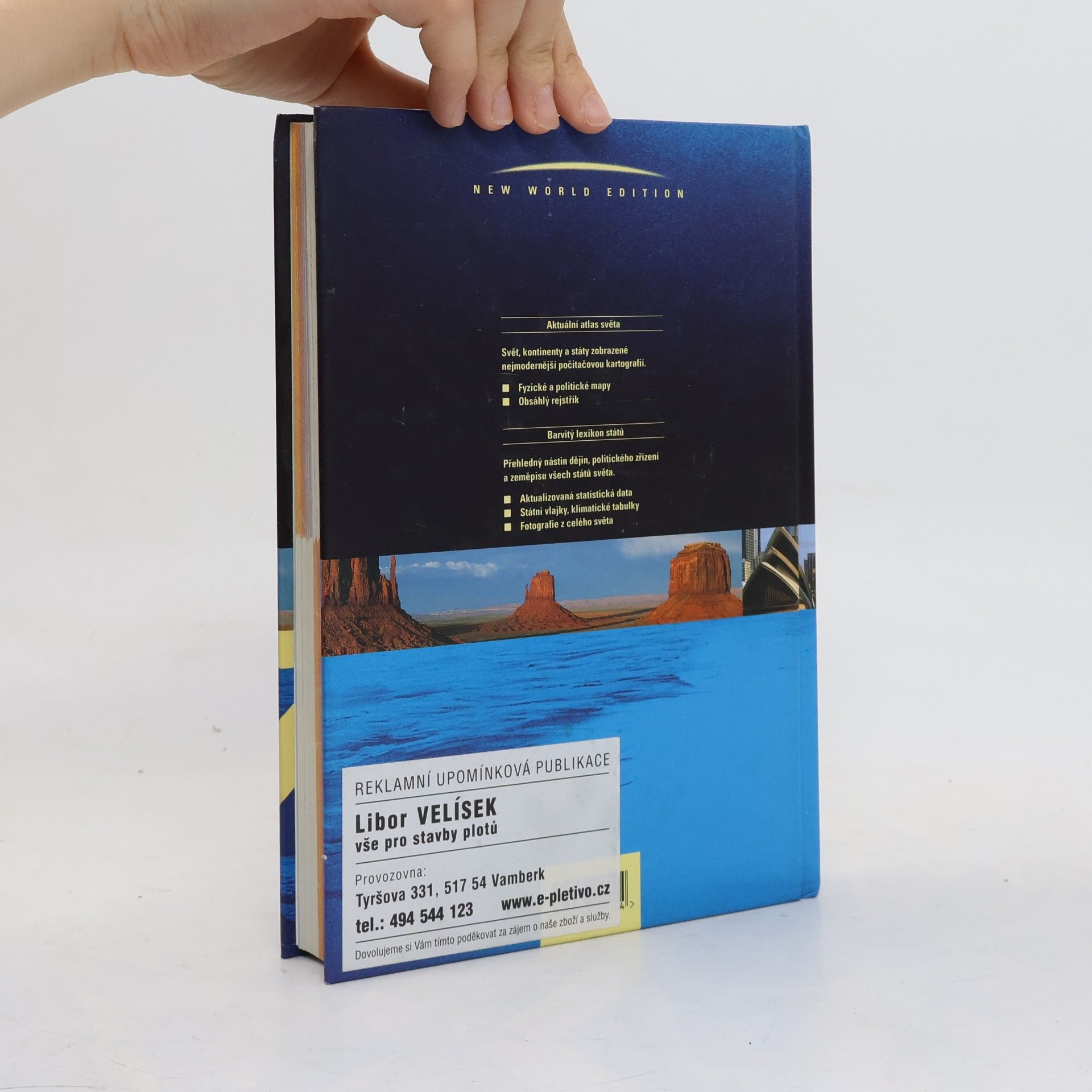Kolektiv autorů Kapesní atlas světa. S lexikonem států